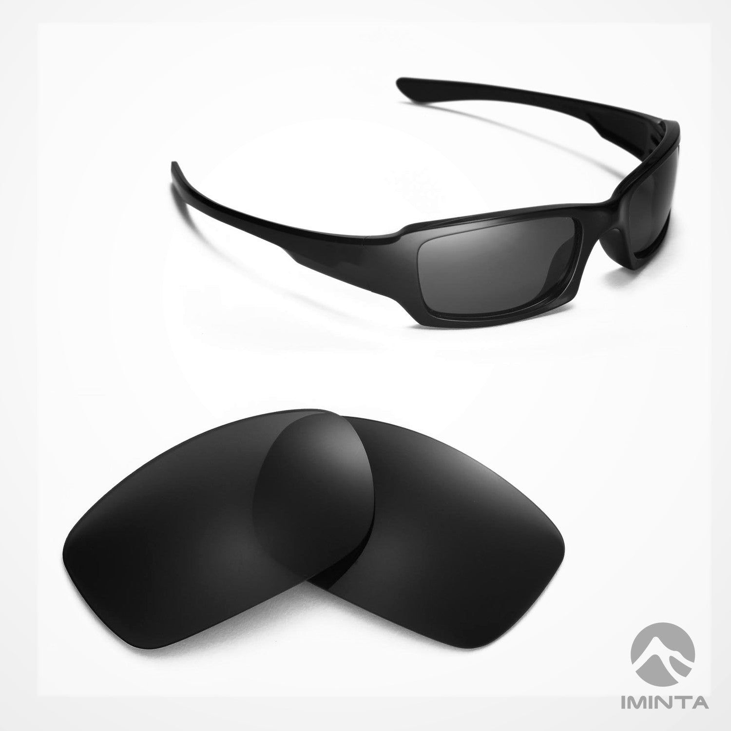 IMINTA Oakley Fives Squared Black ##black black--claritec-polarized black--non-polarized black--polarized