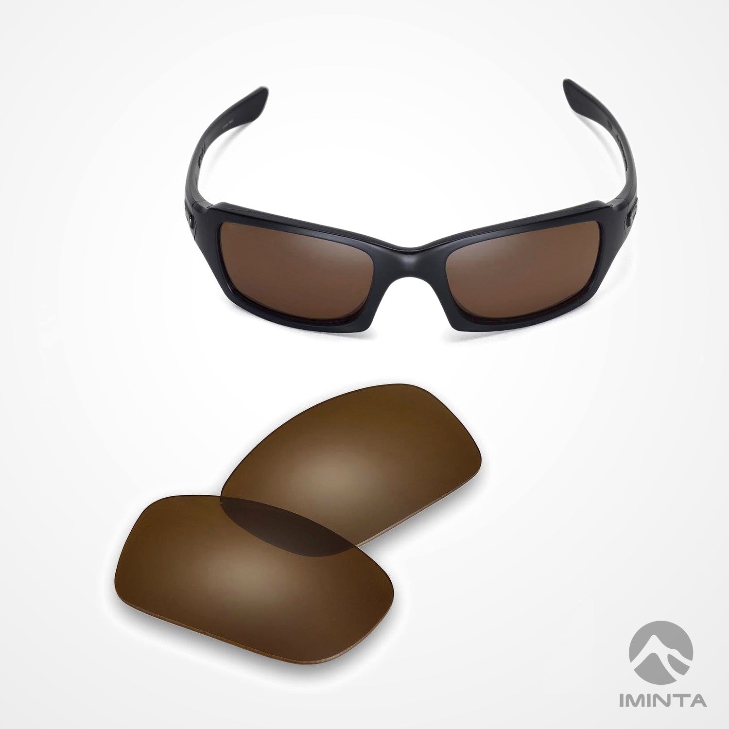 IMINTA Oakley Fives Squared Brown ##brown brown--fortivue-polarized