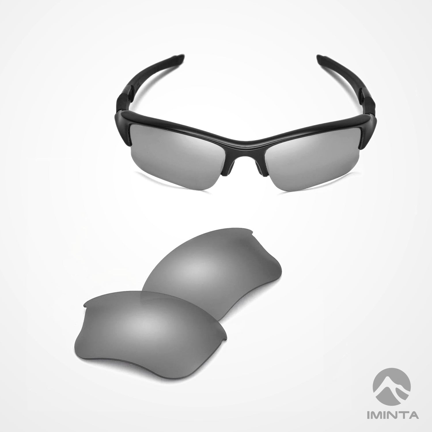 IMINTA Oakley Flak Jacket XLJ Titanium ##titanium titanium--fortivue-polarized