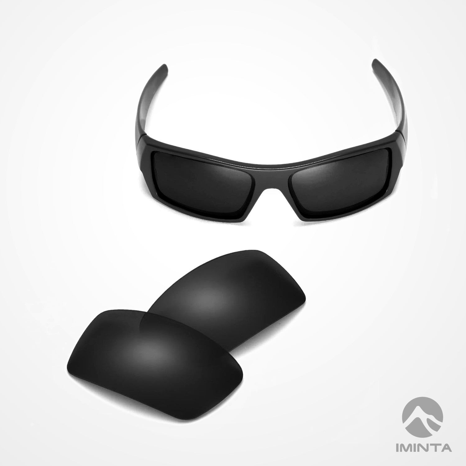 IMINTA Oakley Gascan Black ##black black--fortivue-polarized