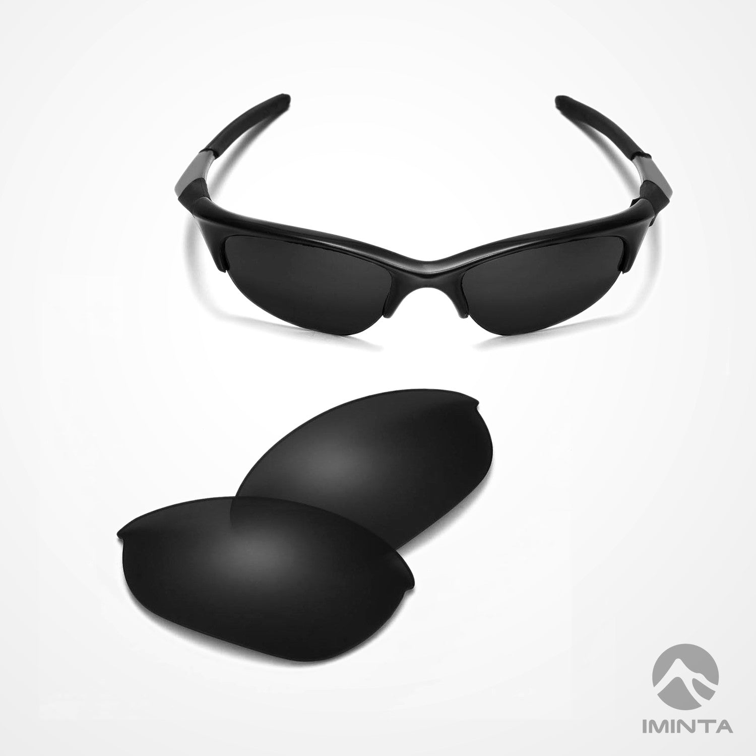 IMINTA Oakley Half Jacket Black ##black black--fortivue-polarized