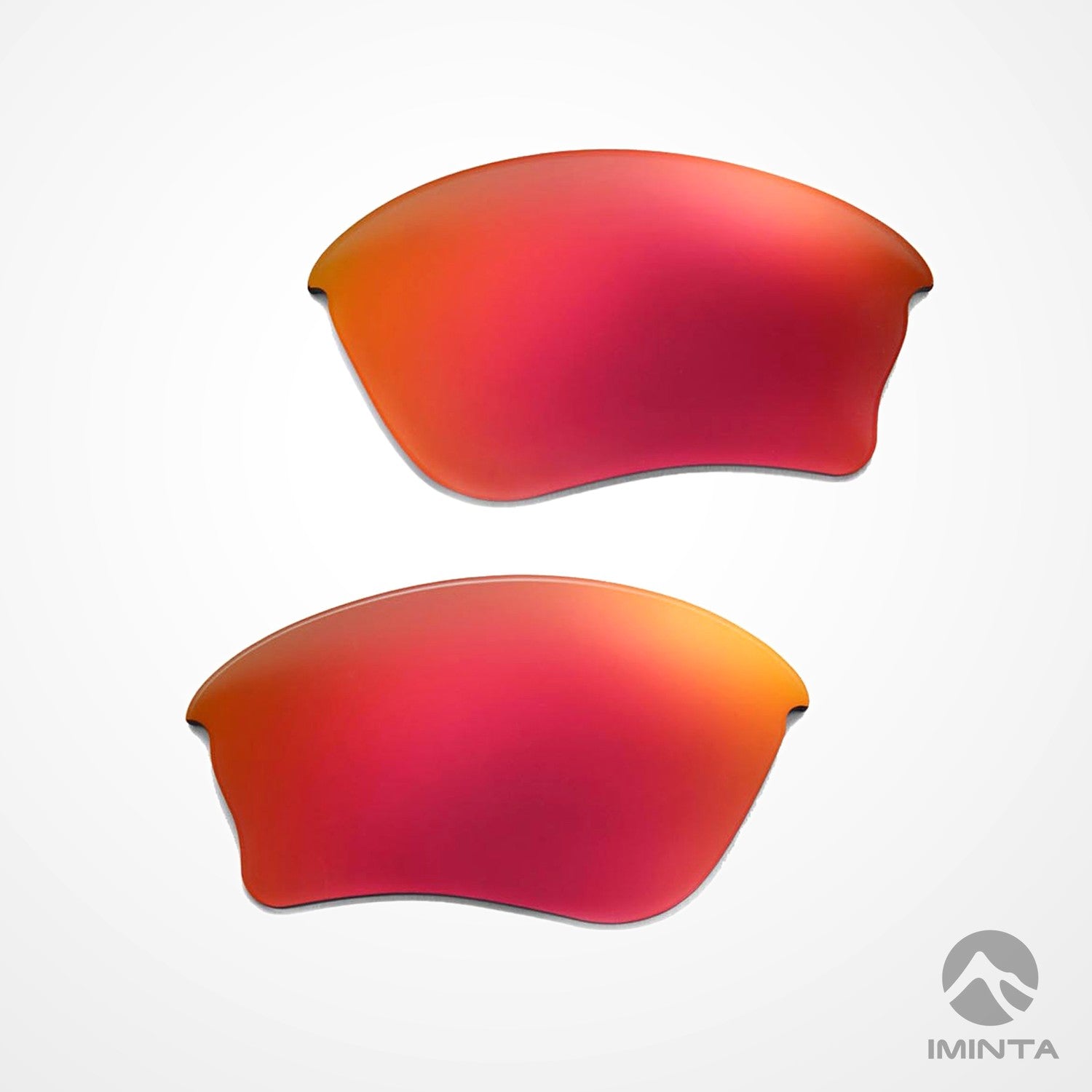 IMINTA Oakley Half Jacket XLJ Fire Red ##fire-red fire-red--claritec-polarized fire-red--non-polarized fire-red--polarized