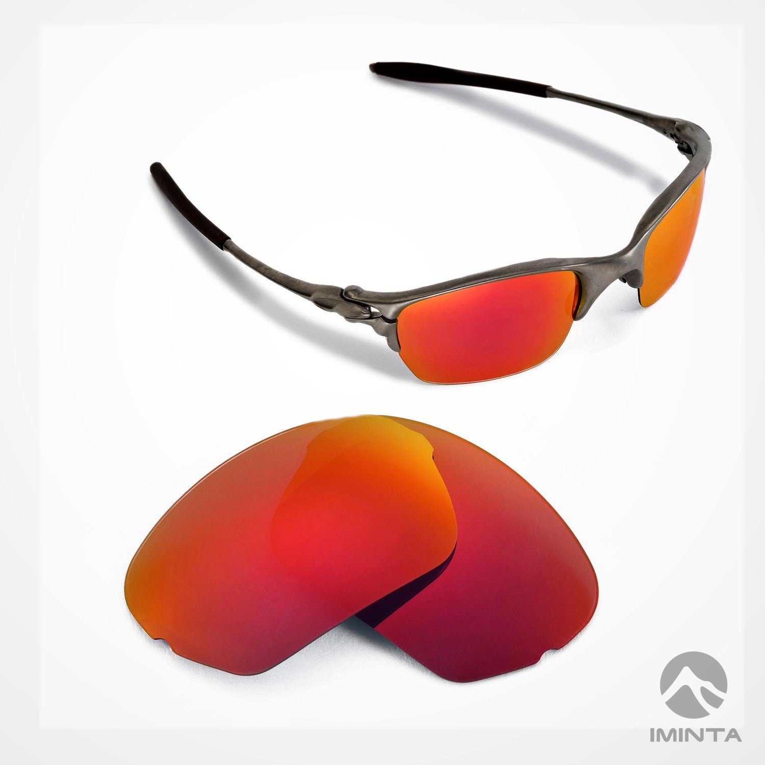 IMINTA Oakley Half X Fire Red ##fire-red