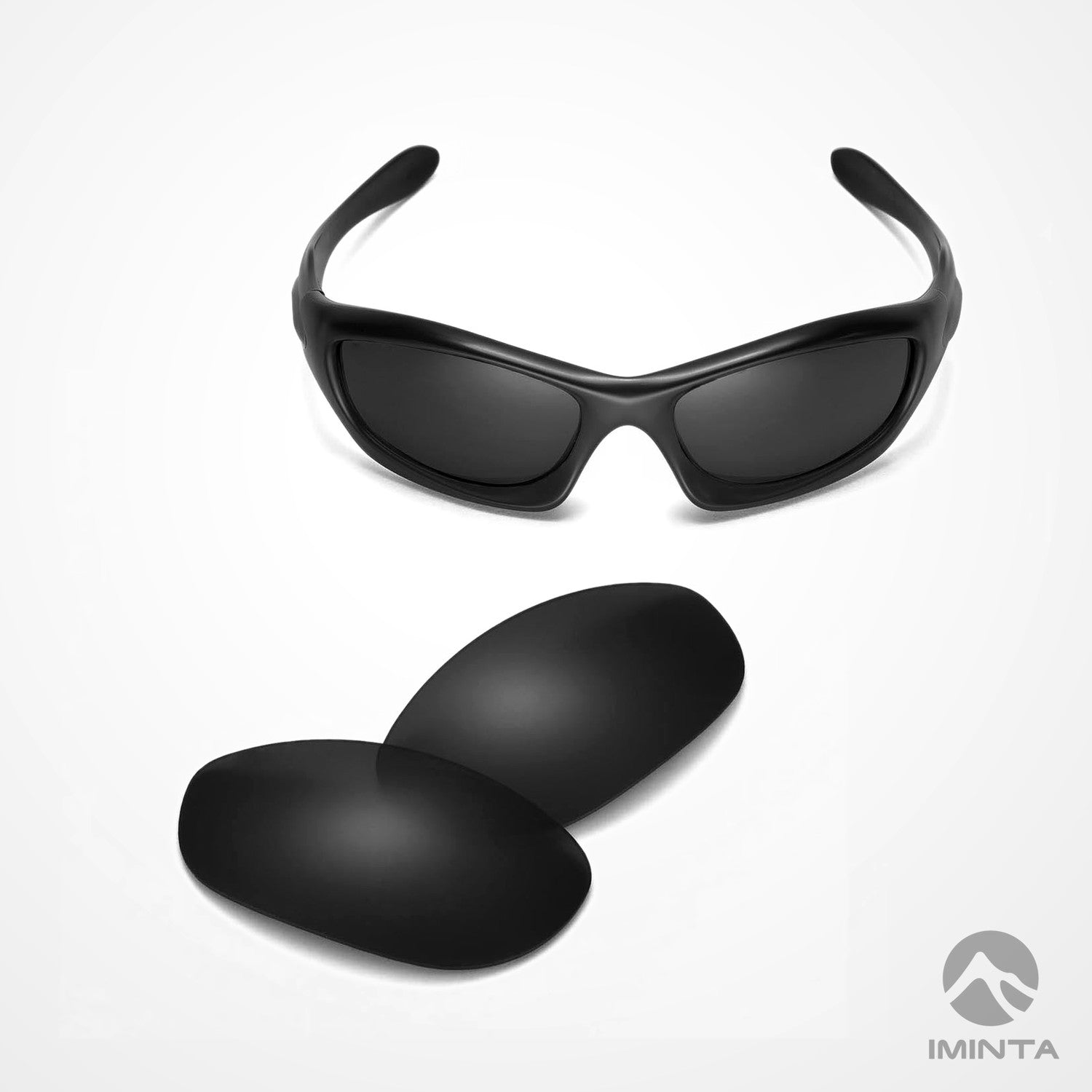 IMINTA Oakley Monster Dog Black ##black black--fortivue-polarized