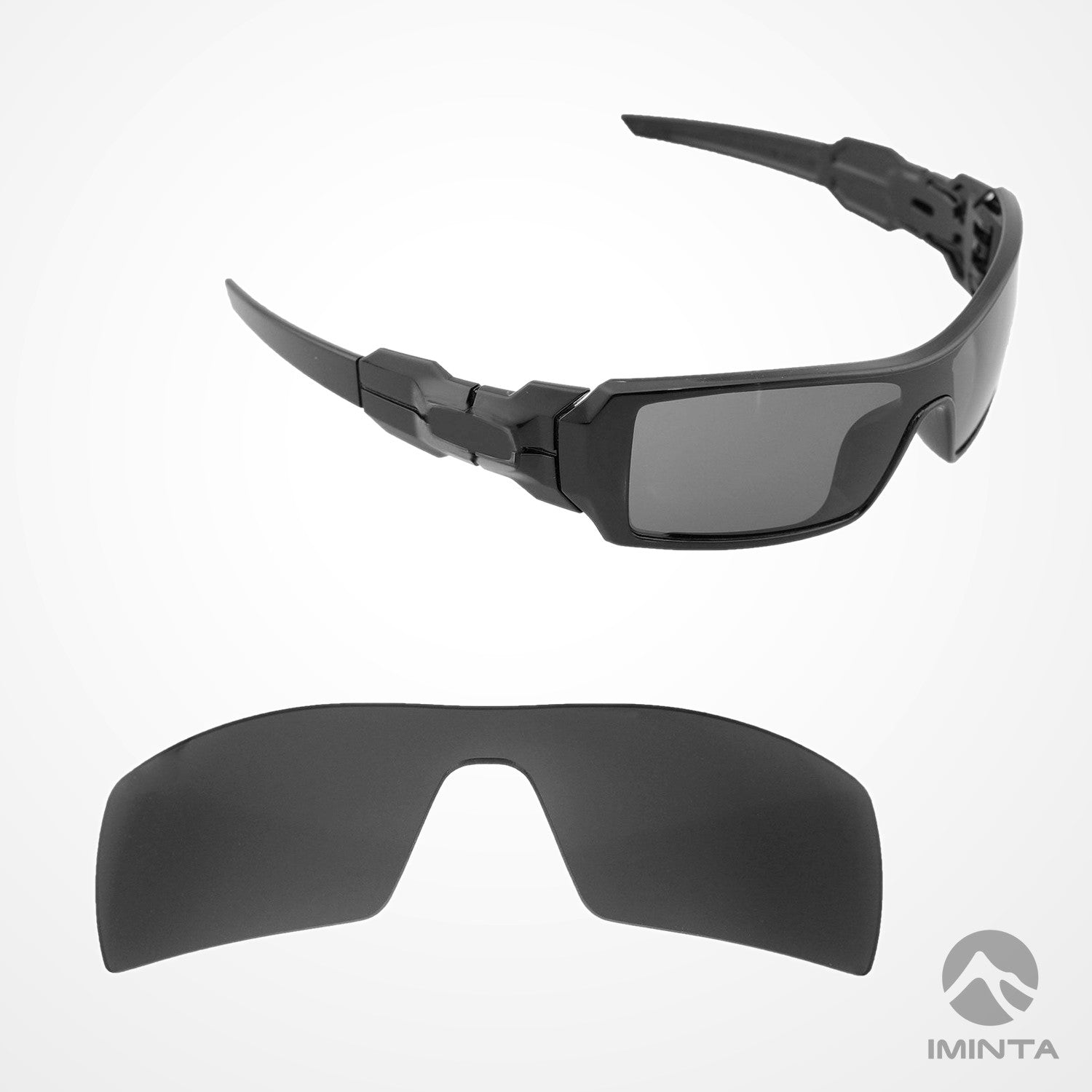IMINTA Oakley Oil Rig II Black ##black black--fortivue-polarized