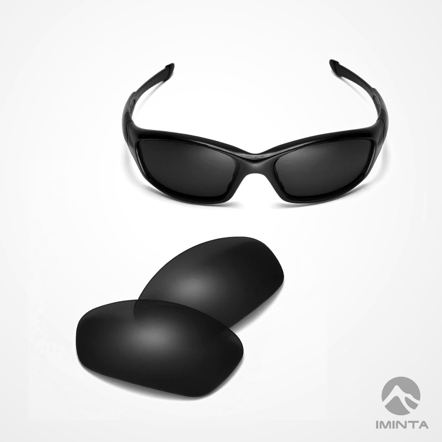 IMINTA Oakley Straight Jacket II Black ##black black--fortivue-polarized