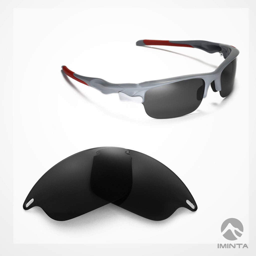 IMINTA Oakley Fast Jacket Black ##black black--non-polarized black--polarized