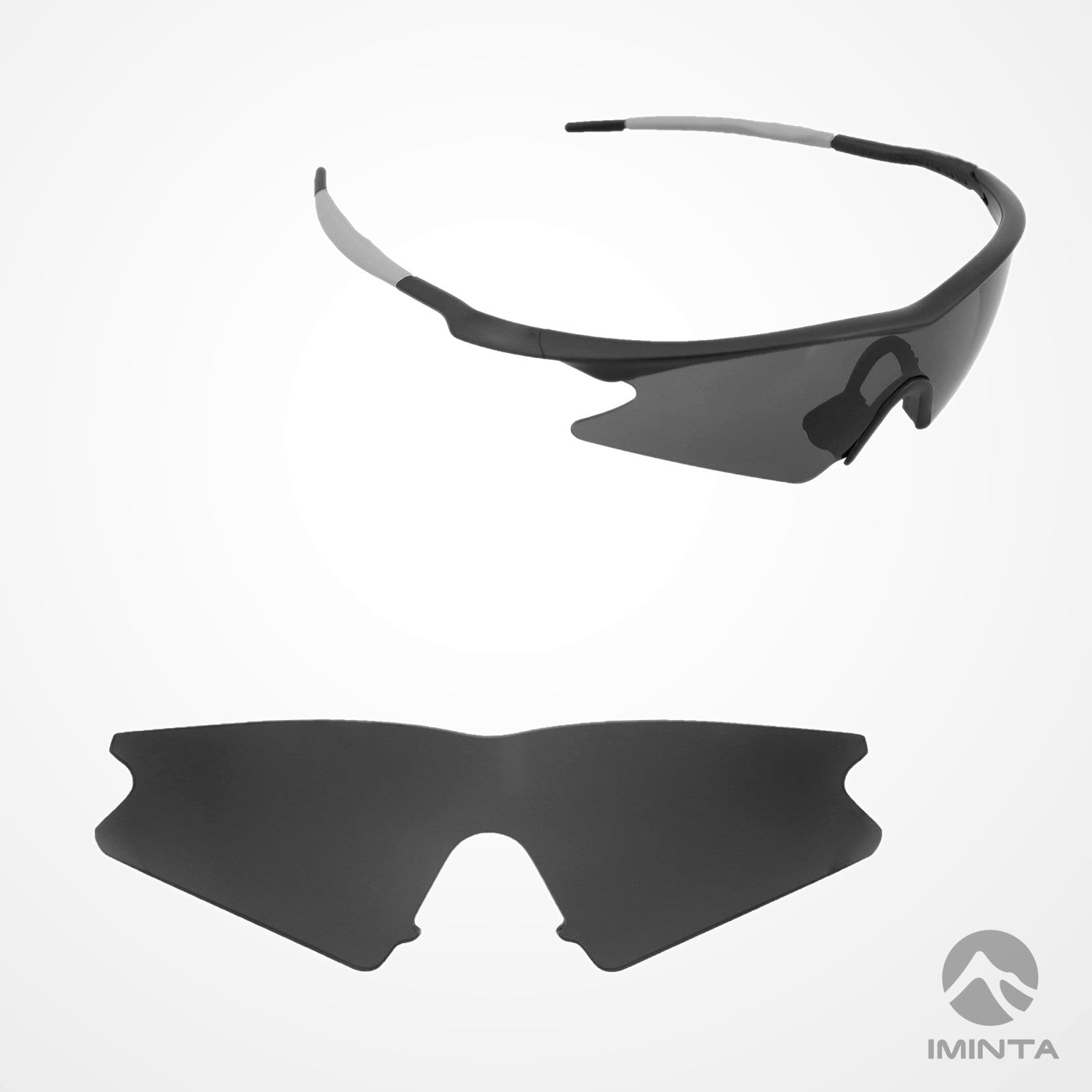 IMINTA Oakley M Frame Sweep Black ##black black--fortivue-polarized