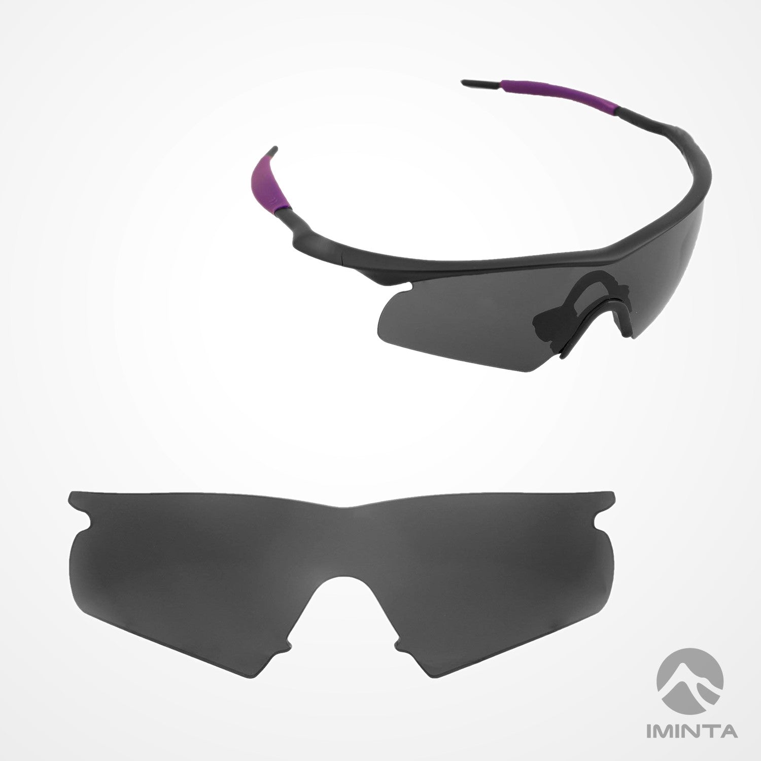 IMINTA Oakley M Frame Hybrid Black ##black black--fortivue-polarized