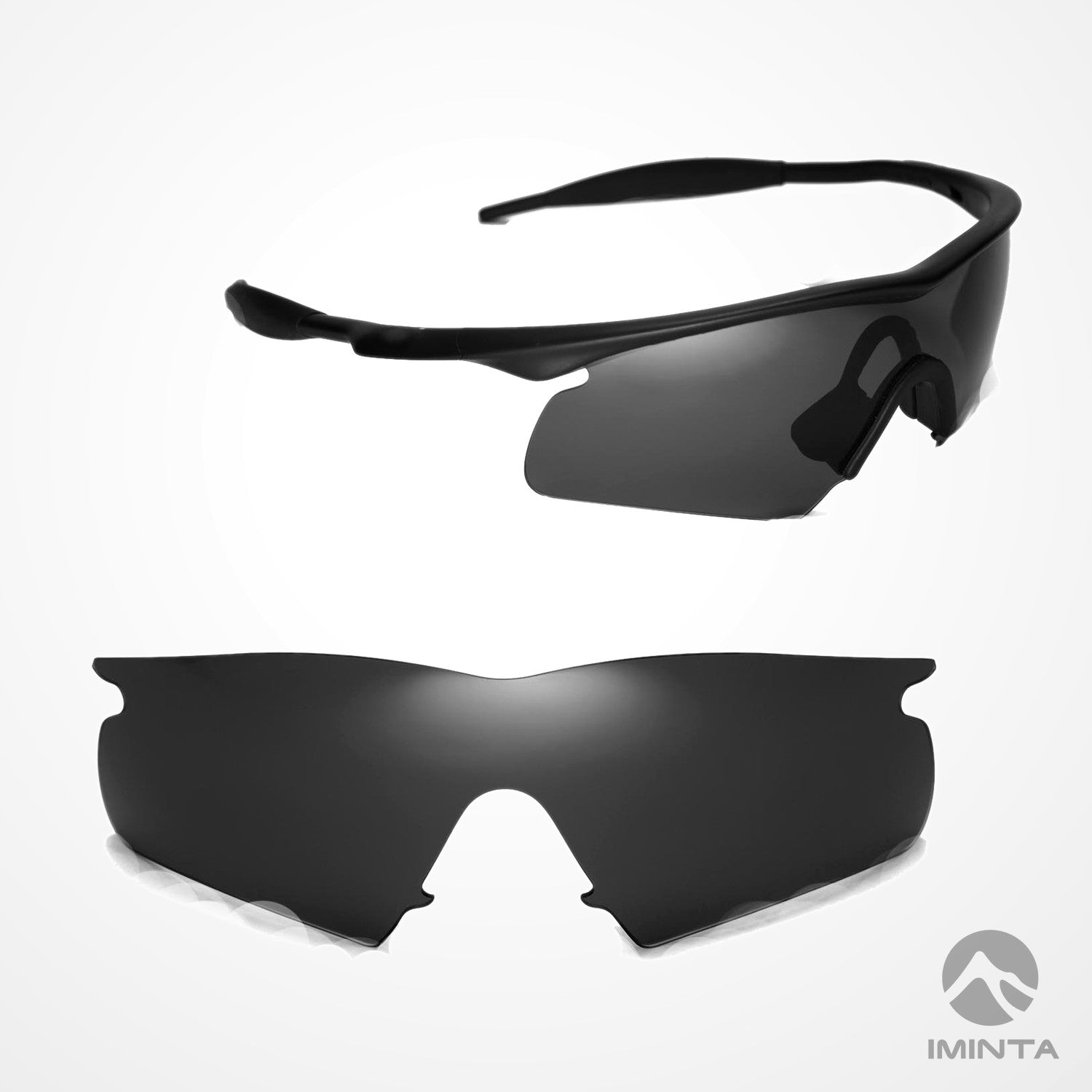 IMINTA Oakley M Frame Hybrid Black ##black black--non-polarized black--polarized