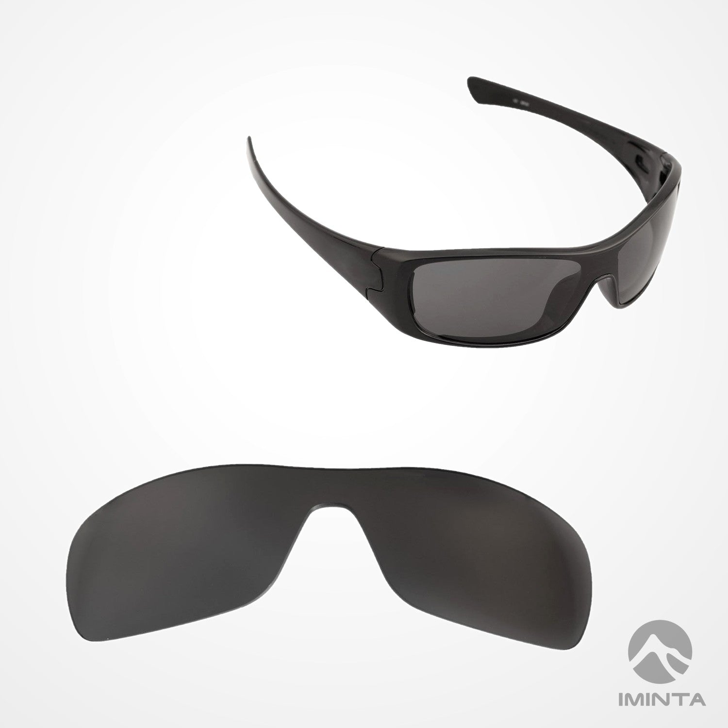 IMINTA Oakley Antix Black ##black black--fortivue-polarized