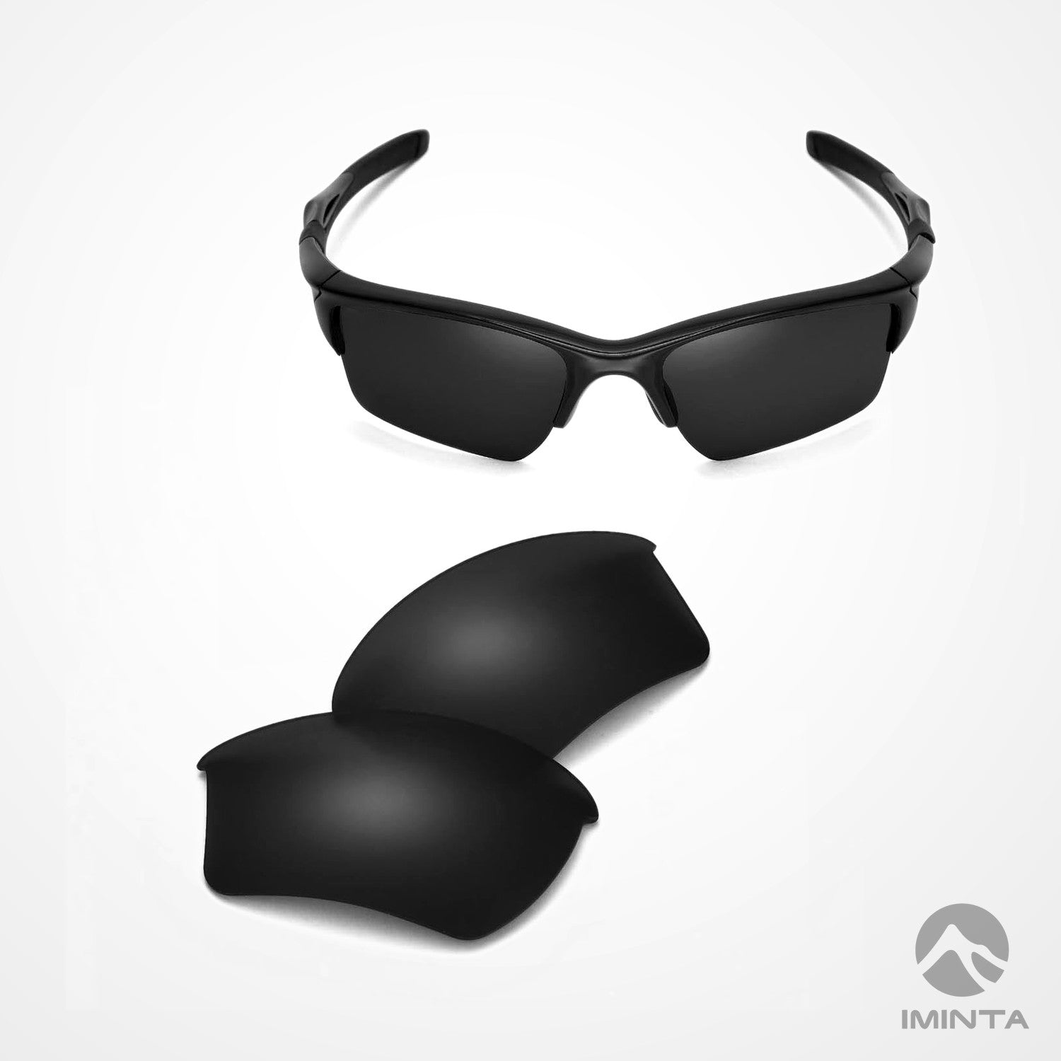 IMINTA Oakley Half Jacket 2.0 XL Black ##black black--fortivue-polarized