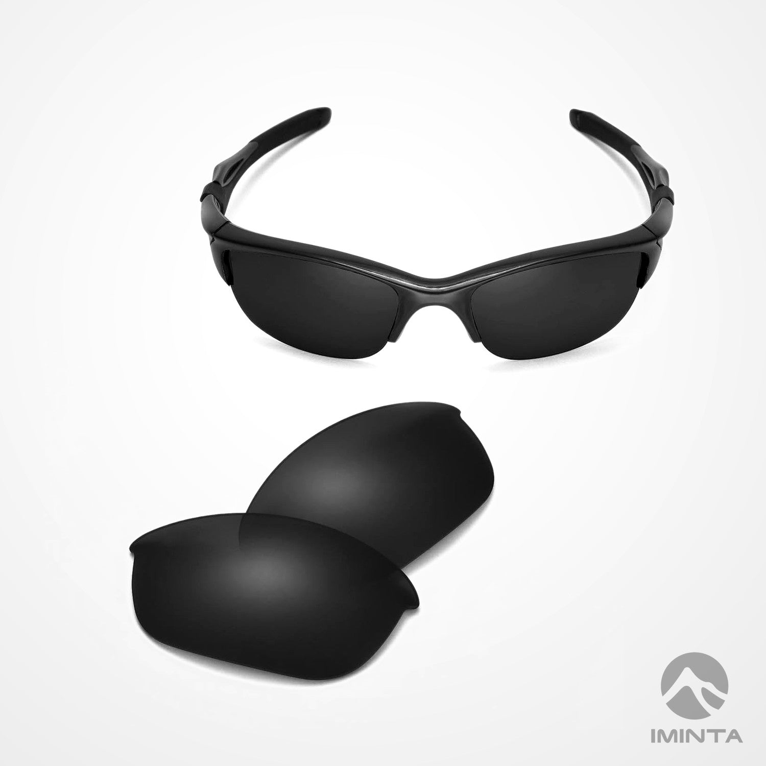 IMINTA Oakley Half Jacket 2.0 Black ##black black--fortivue-polarized