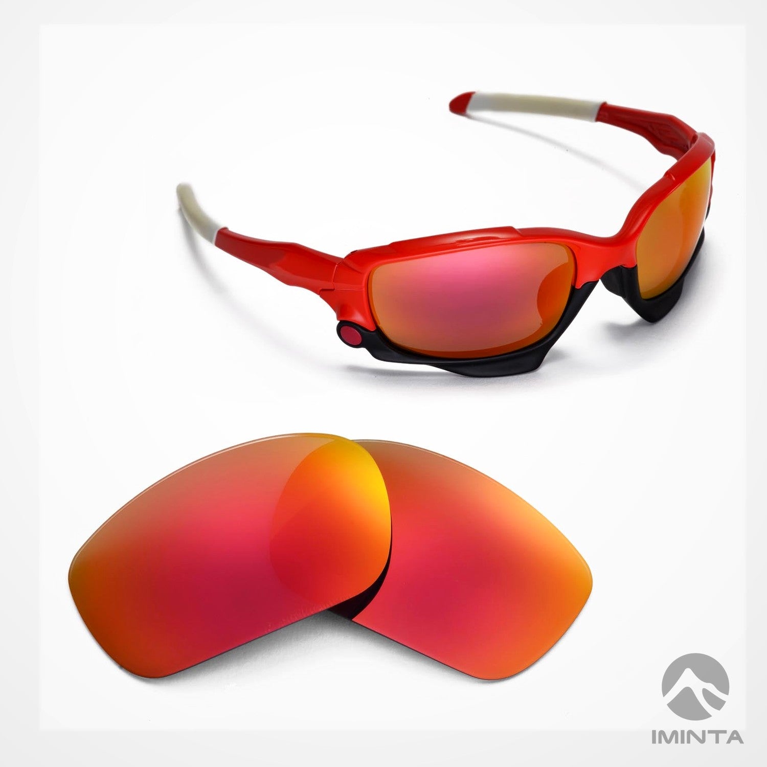 IMINTA Oakley Racing Jacket Fire Red ##fire-red