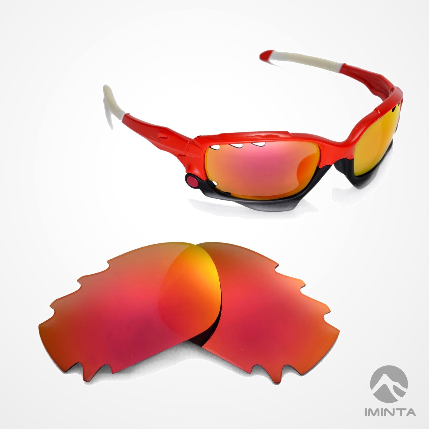 IMINTA Oakley Racing Jacket Fire Red ##fire-red
