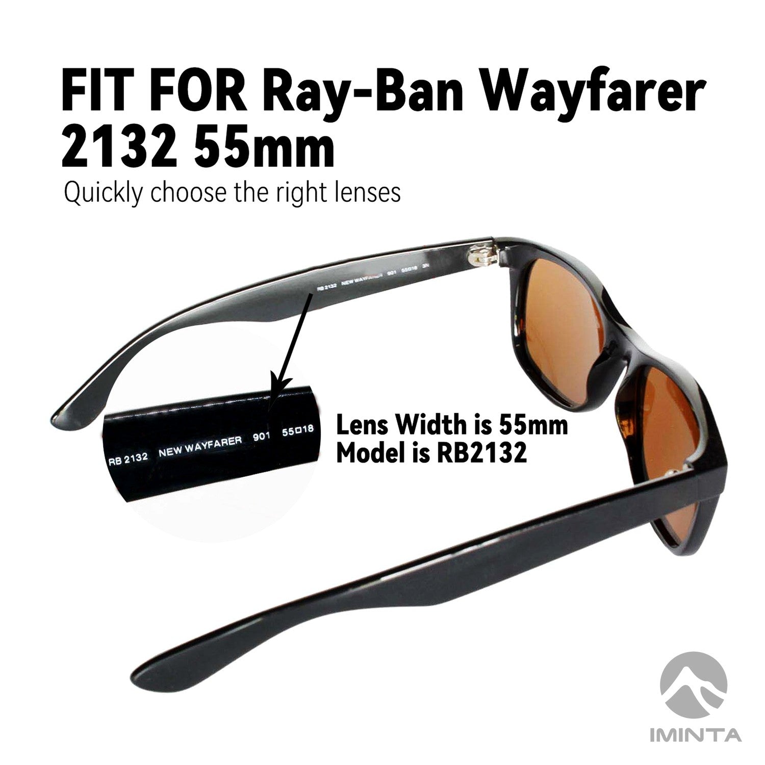IMINTA Ray-Ban Wayfarer RB2132 ##shared