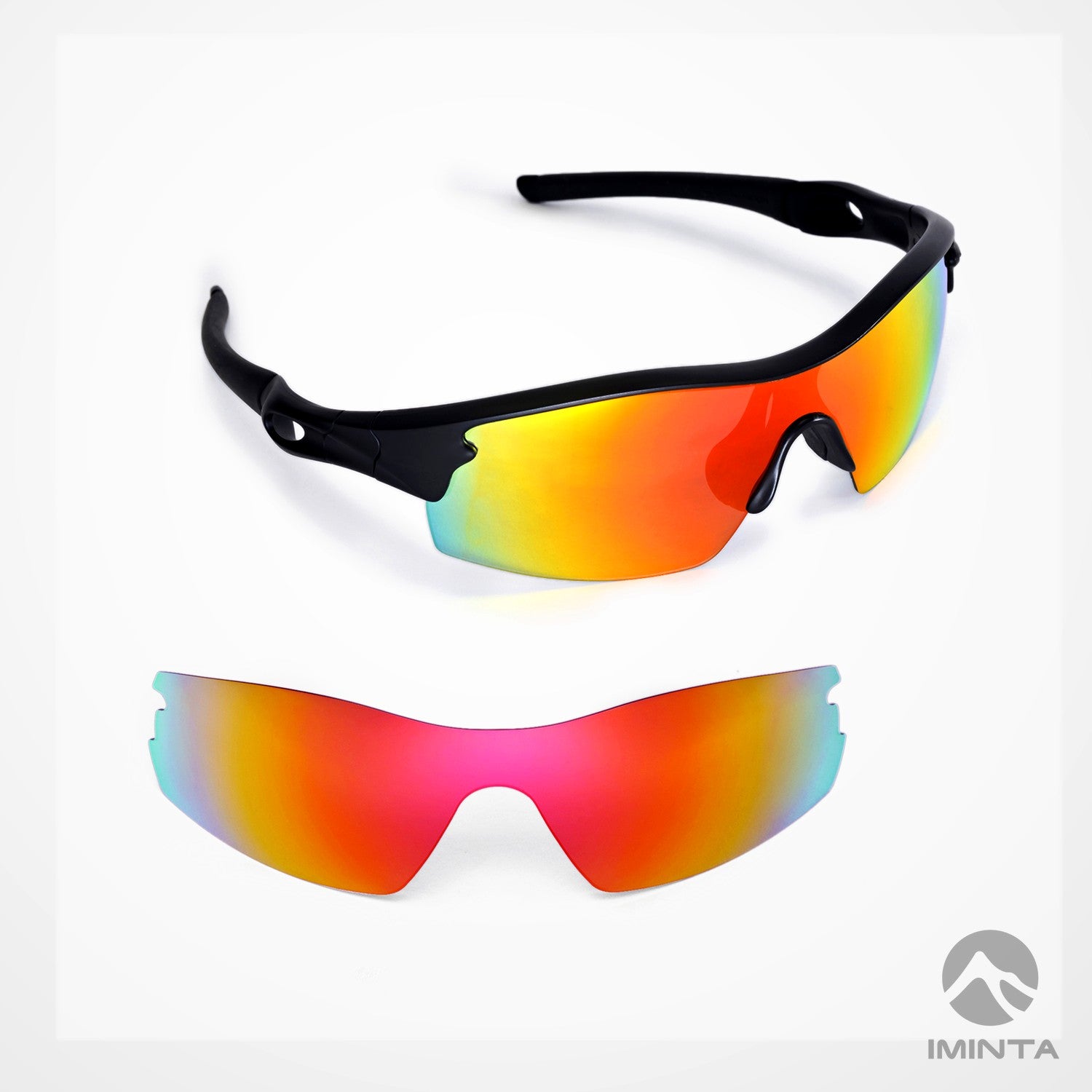 IMINTA Oakley Radar Pitch Fire Red ##fire-red
