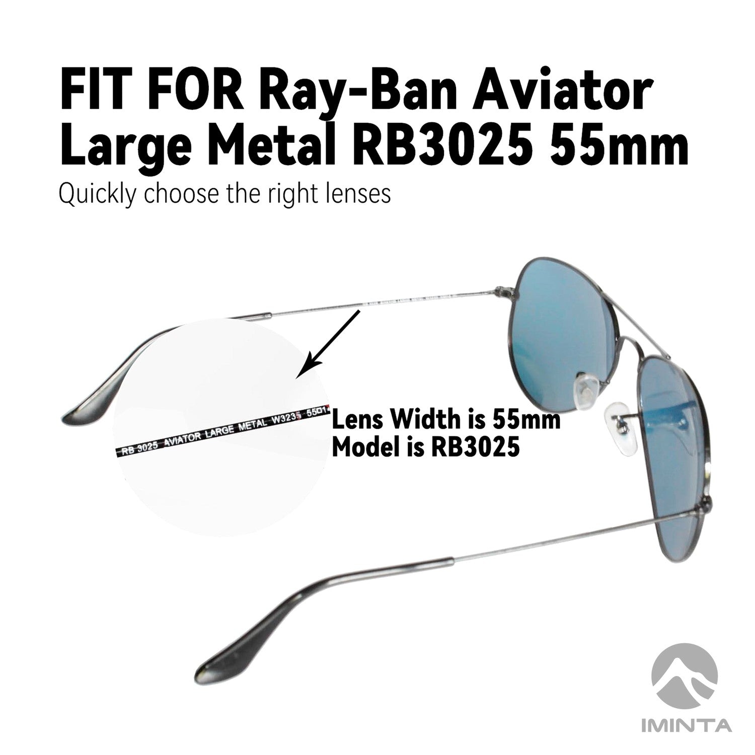 IMINTA Ray-Ban Aviator RB3025 ##shared