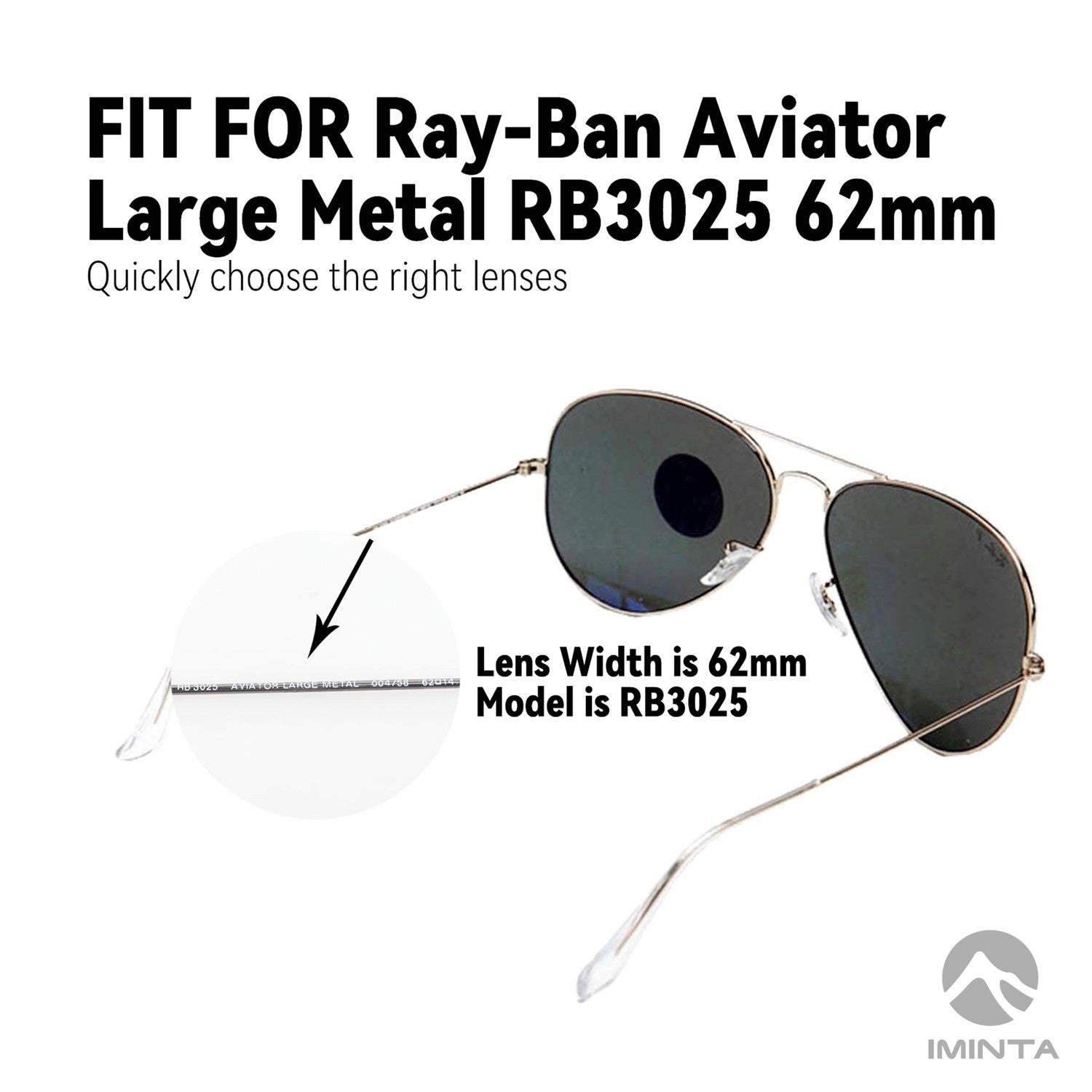 IMINTA Ray-Ban Aviator RB3025 ##shared