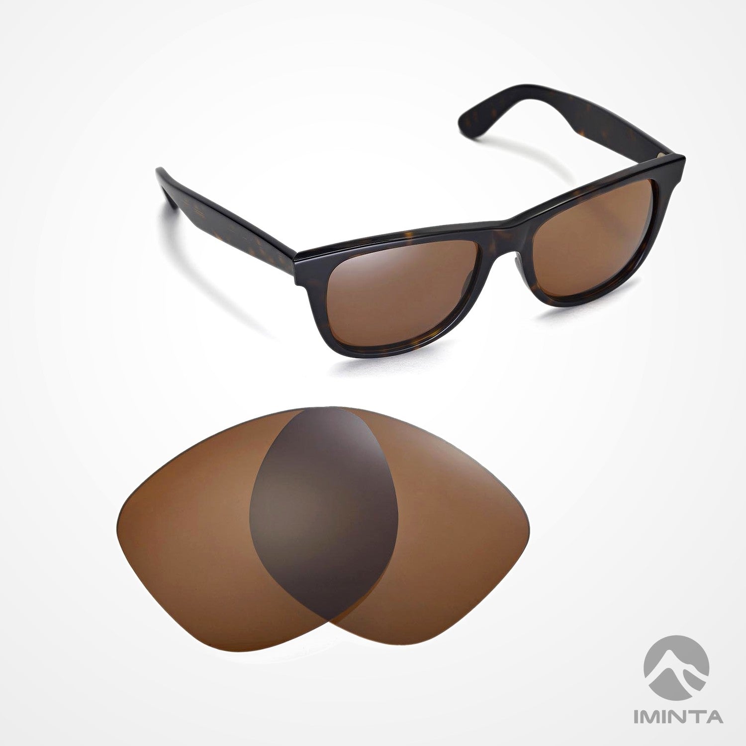 IMINTA Ray-Ban Wayfarer RB2140 Brown ##brown