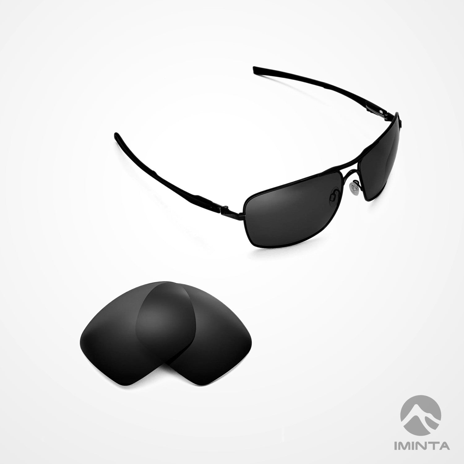 IMINTA Oakley Plaintiff Squared Black ##black