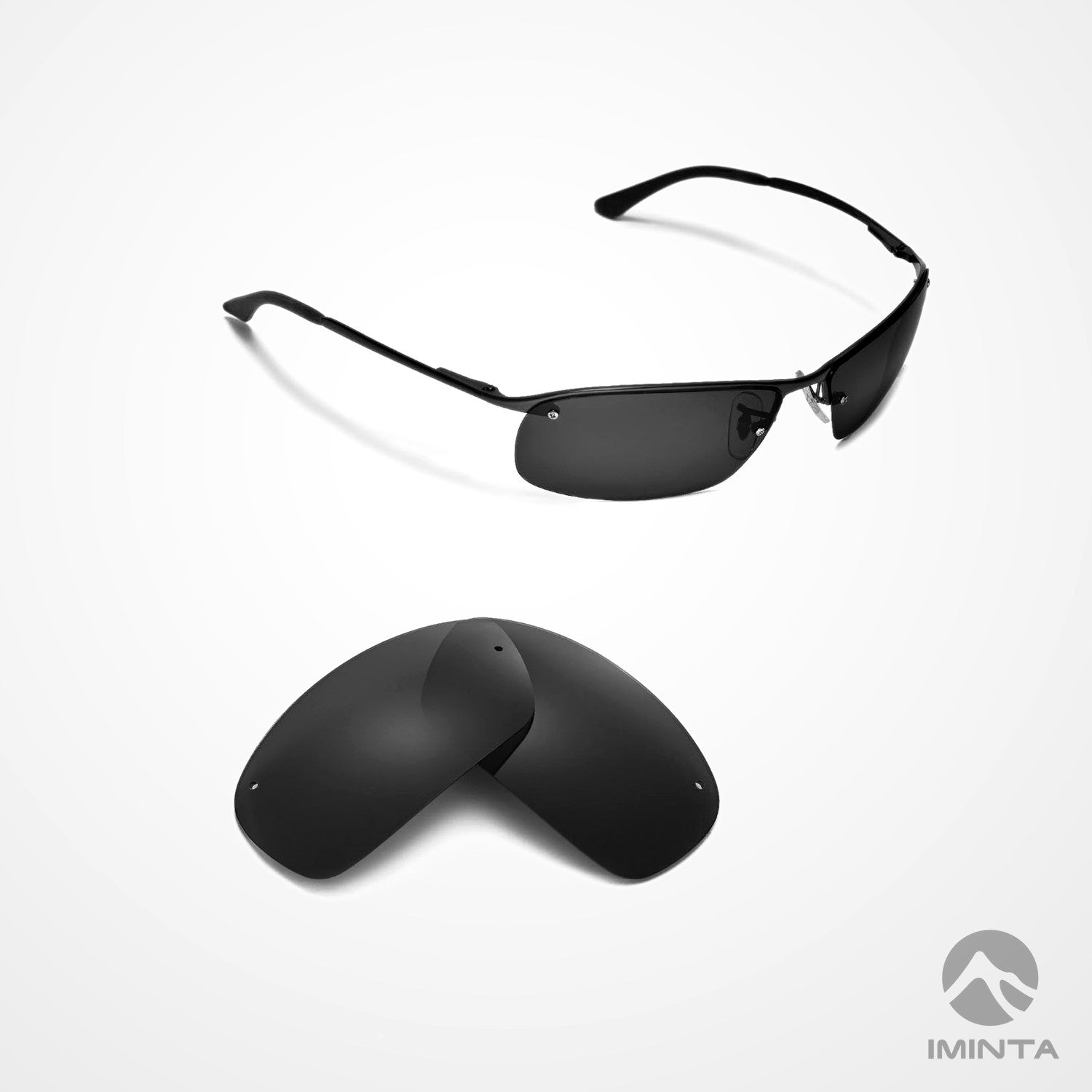 IMINTA Ray-Ban RB3183 Black ##black black--claritec-polarized black--non-polarized black--polarized