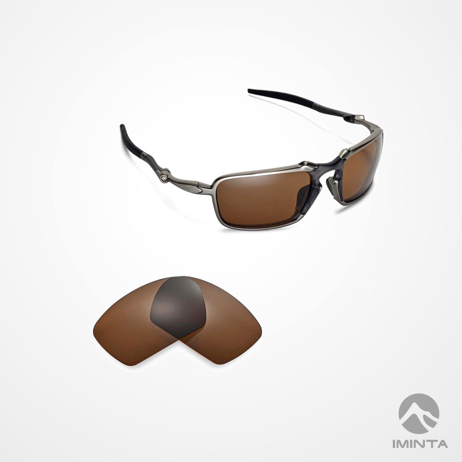 IMINTA Oakley Badman Brown ##brown
