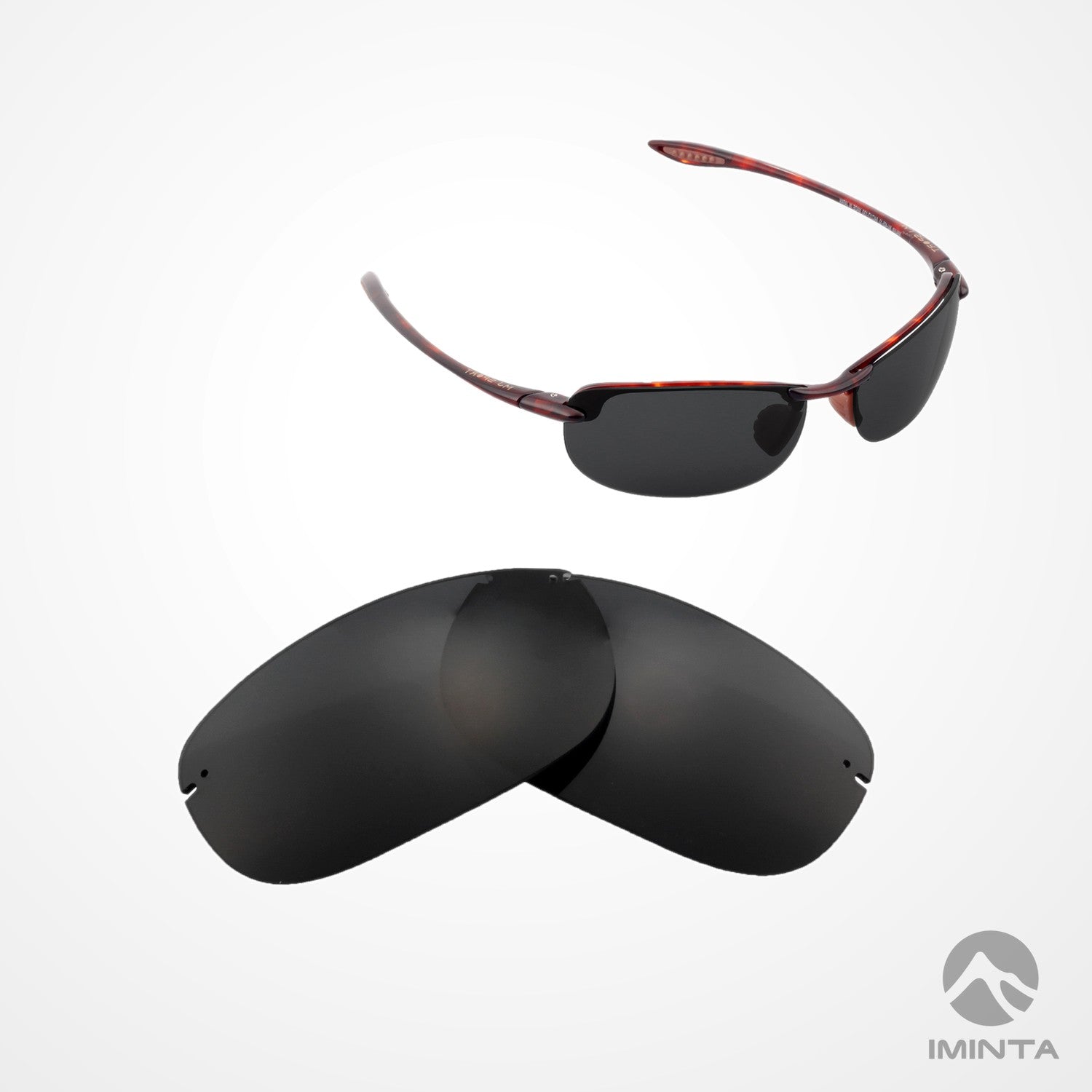 IMINTA Maui Jim Makaha Black ##black black--claritec-polarized black--non-polarized black--polarized