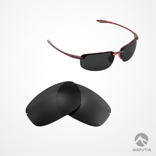 IMINTA Maui Jim Ho'okipa MJ407 Black ##black black--claritec-polarized black--non-polarized black--polarized