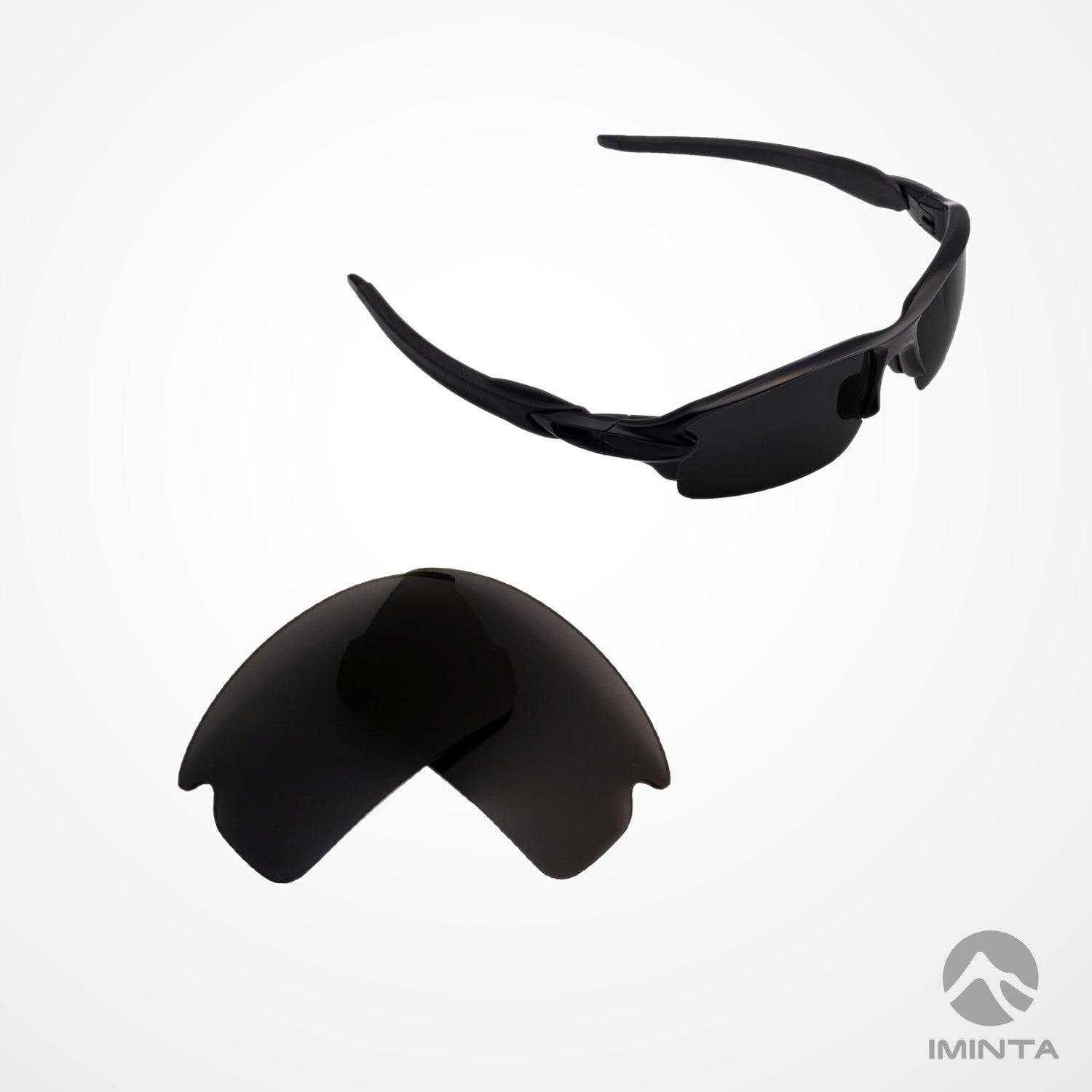 IMINTA Oakley Flak 2.0 Black ##black black--claritec-polarized black--non-polarized black--polarized