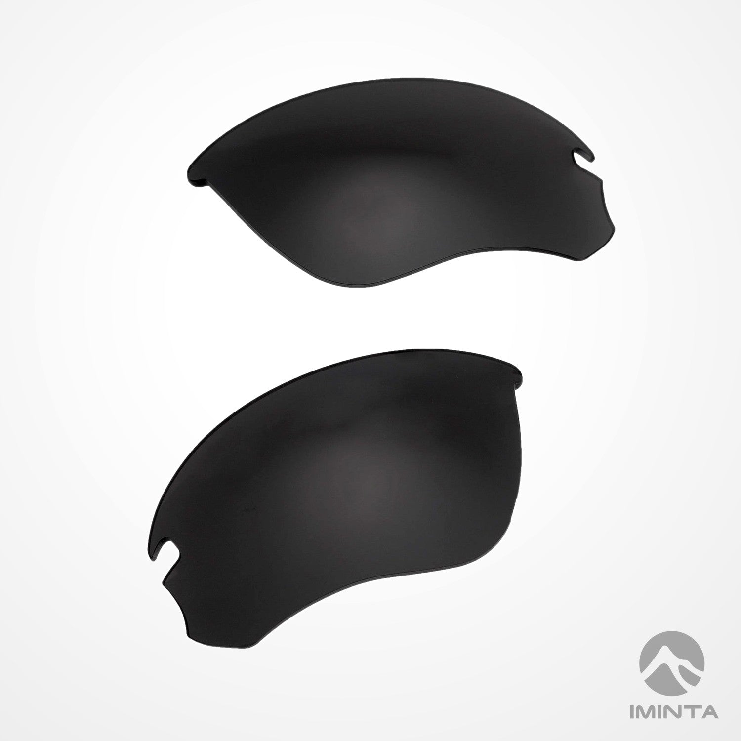 IMINTA Oakley Flak Draft Black ##black black--fortivue-polarized