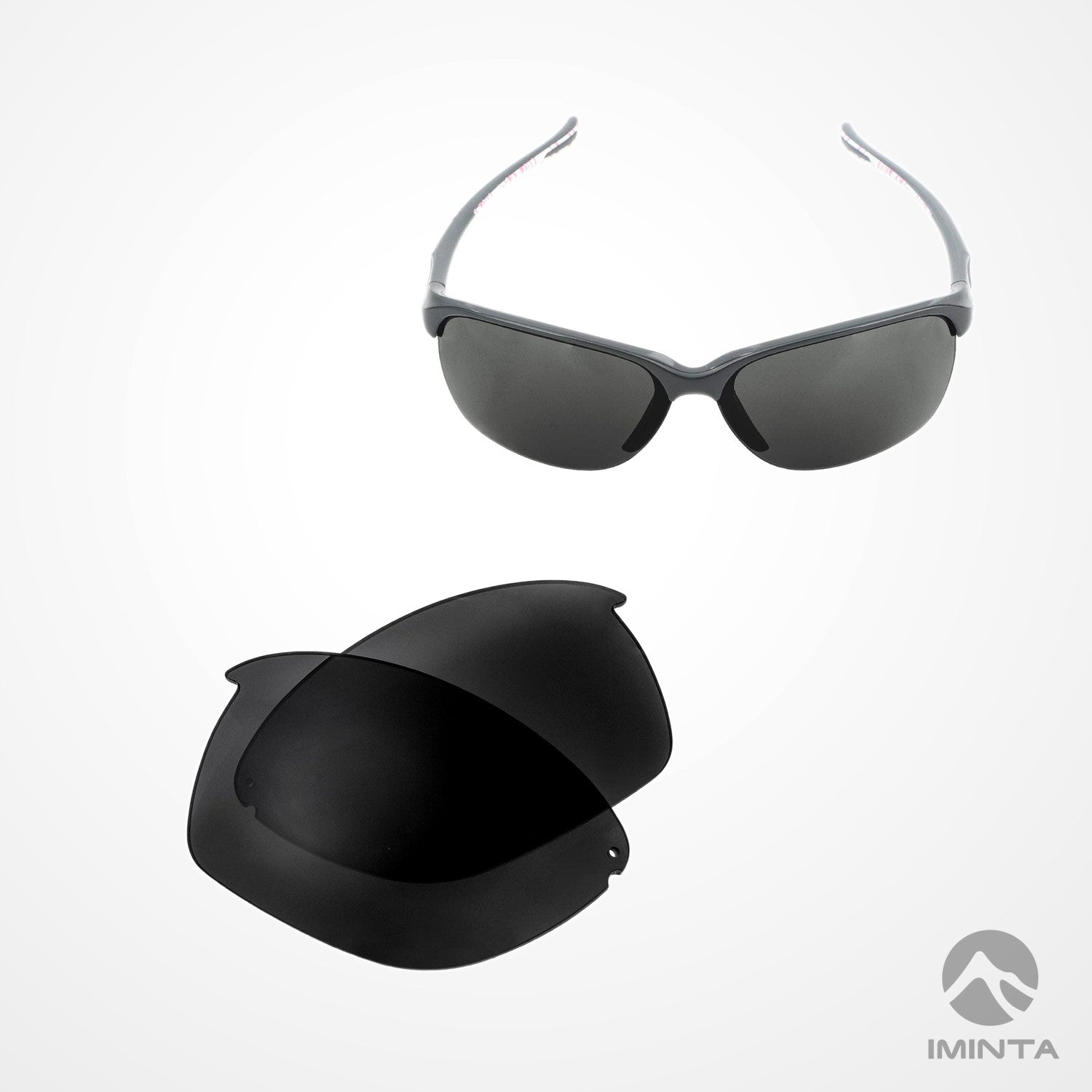 IMINTA Oakley Unstoppable Black ##black black--fortivue-polarized