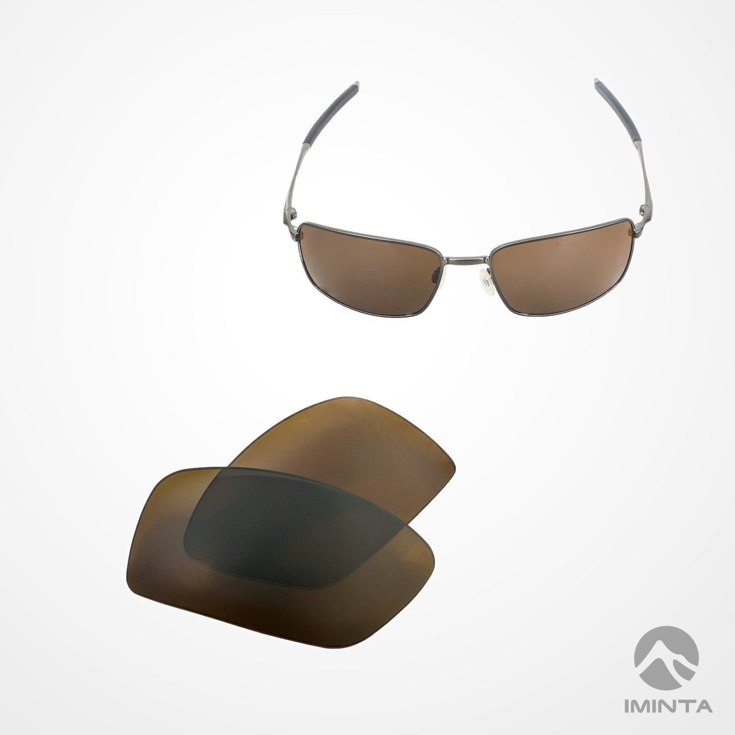IMINTA Oakley Square Wire II Brown ##brown brown--fortivue-polarized