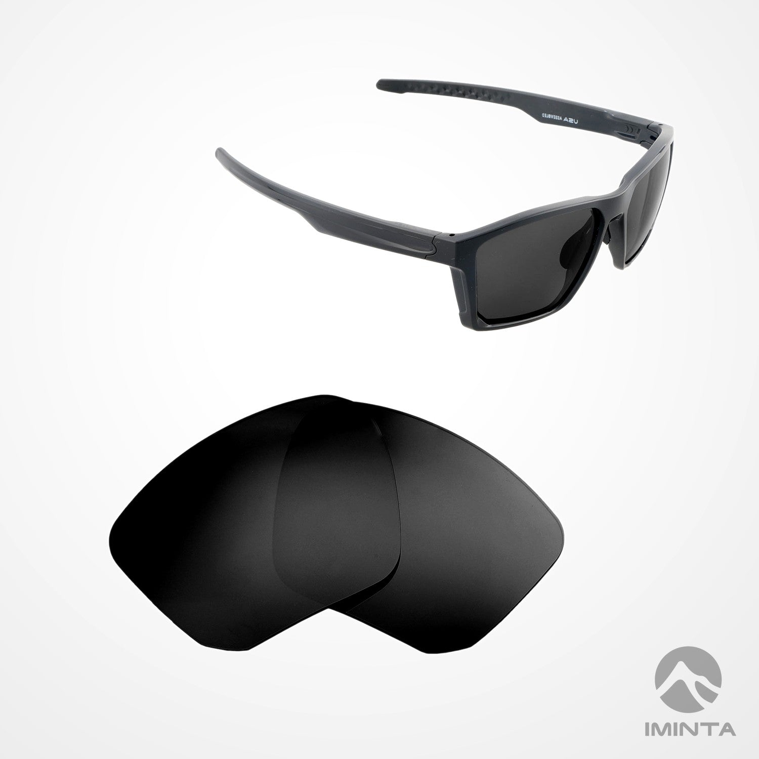 IMINTA Oakley Targetline Black ##black black--claritec-polarized black--non-polarized black--polarized