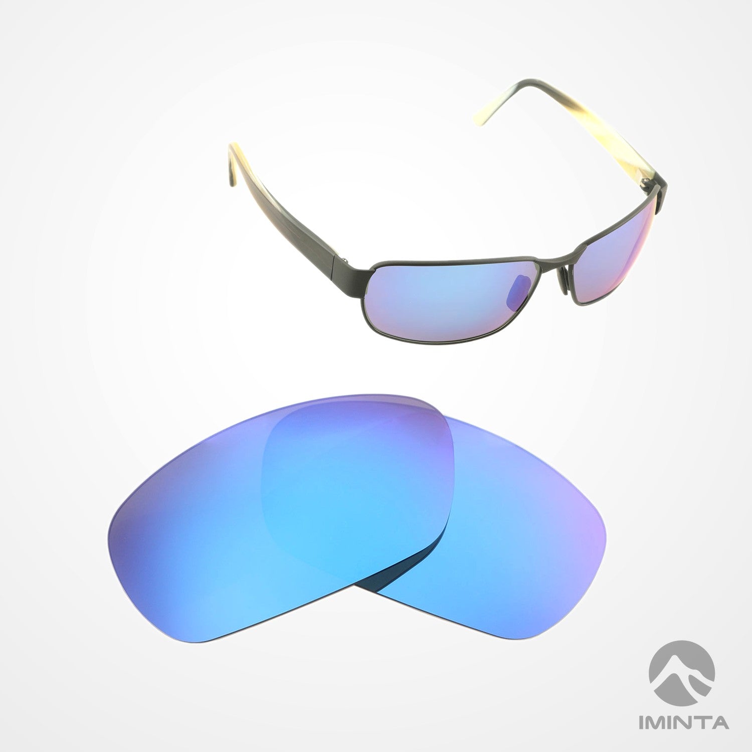 IMINTA Maui Jim Black Coral Ice Blue ##ice-blue