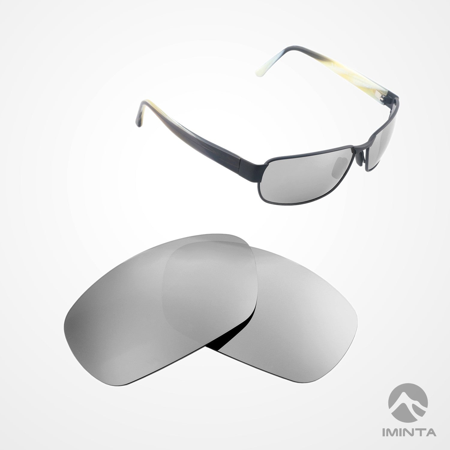 IMINTA Maui Jim Black Coral Titanium ##titanium
