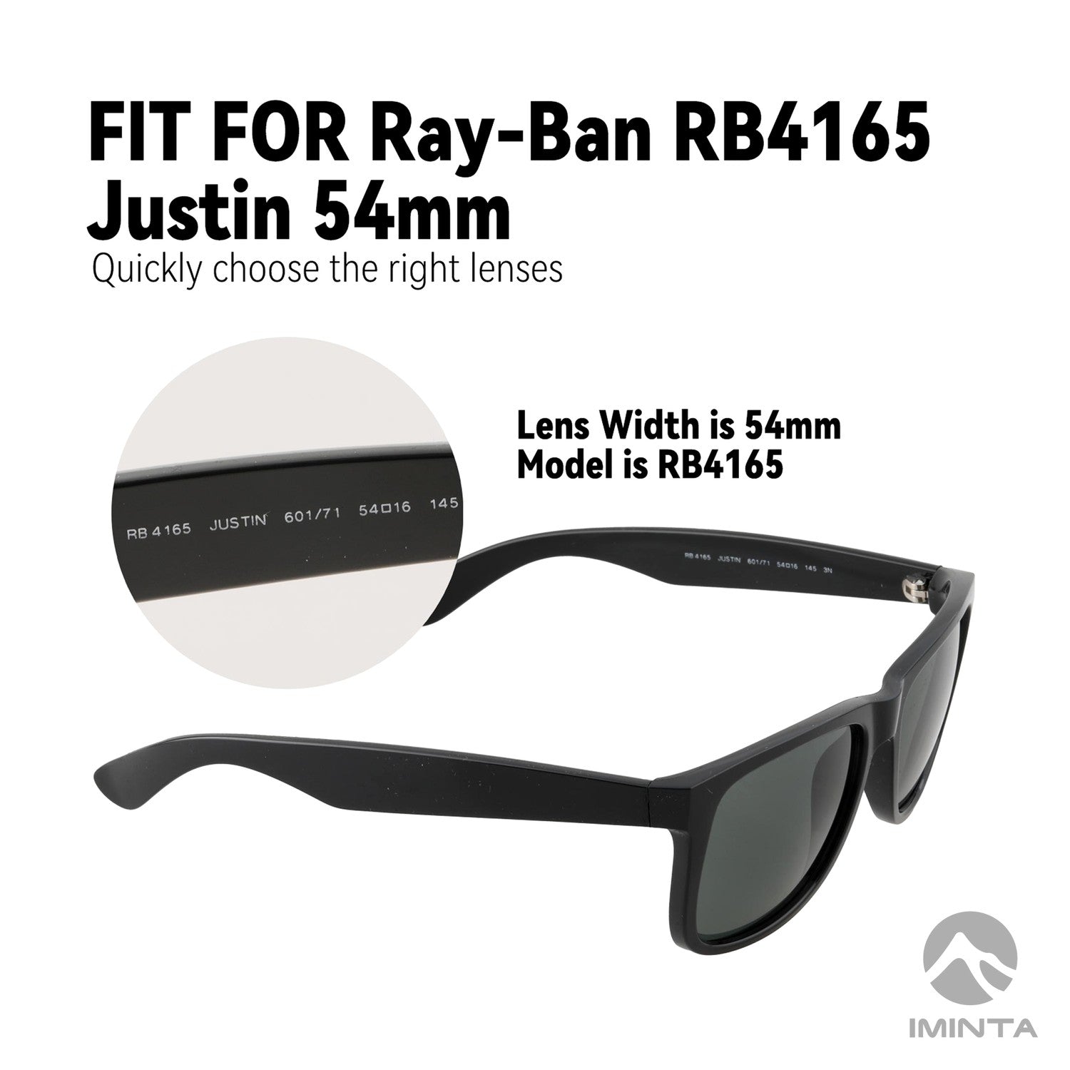 IMINTA Ray-Ban RB4165 Justin ##shared