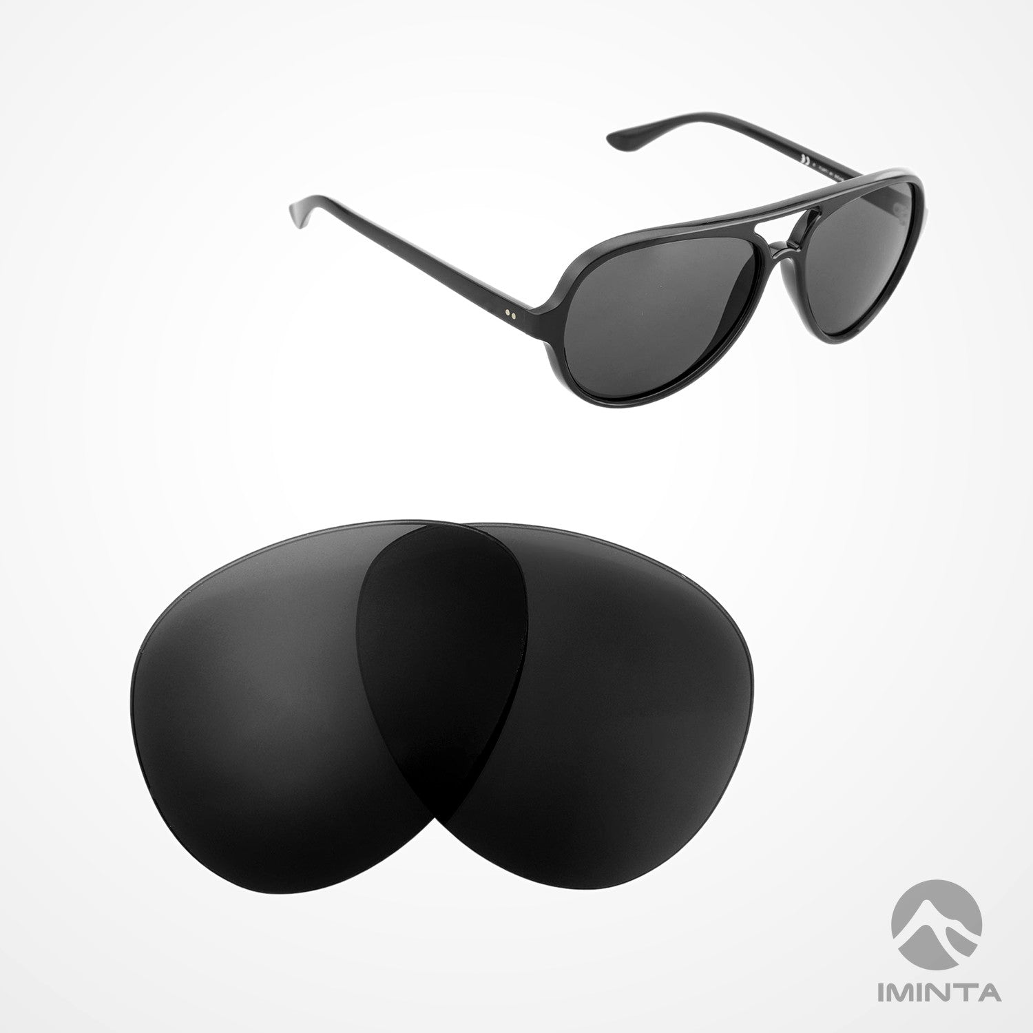 IMINTA Ray-Ban RB4125 Cats 5000 Black ##black