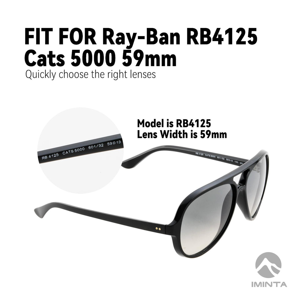 IMINTA Ray-Ban RB4125 Cats 5000 ##shared