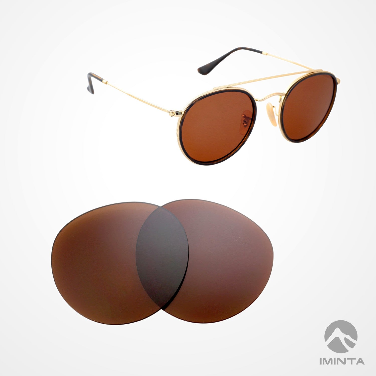 IMINTA Ray-Ban RB3647-N Brown ##brown