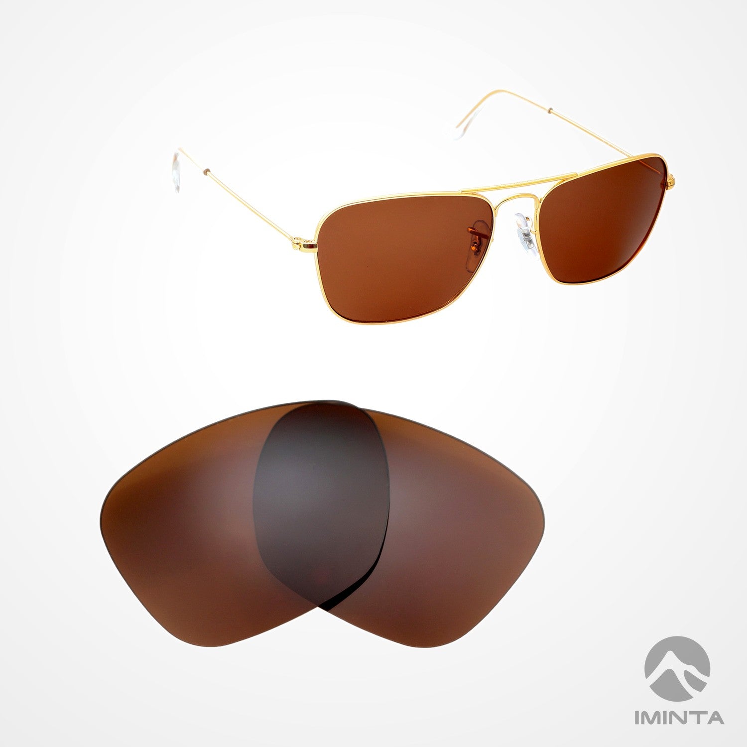 IMINTA Ray-Ban RB3136 Caravan Brown ##brown