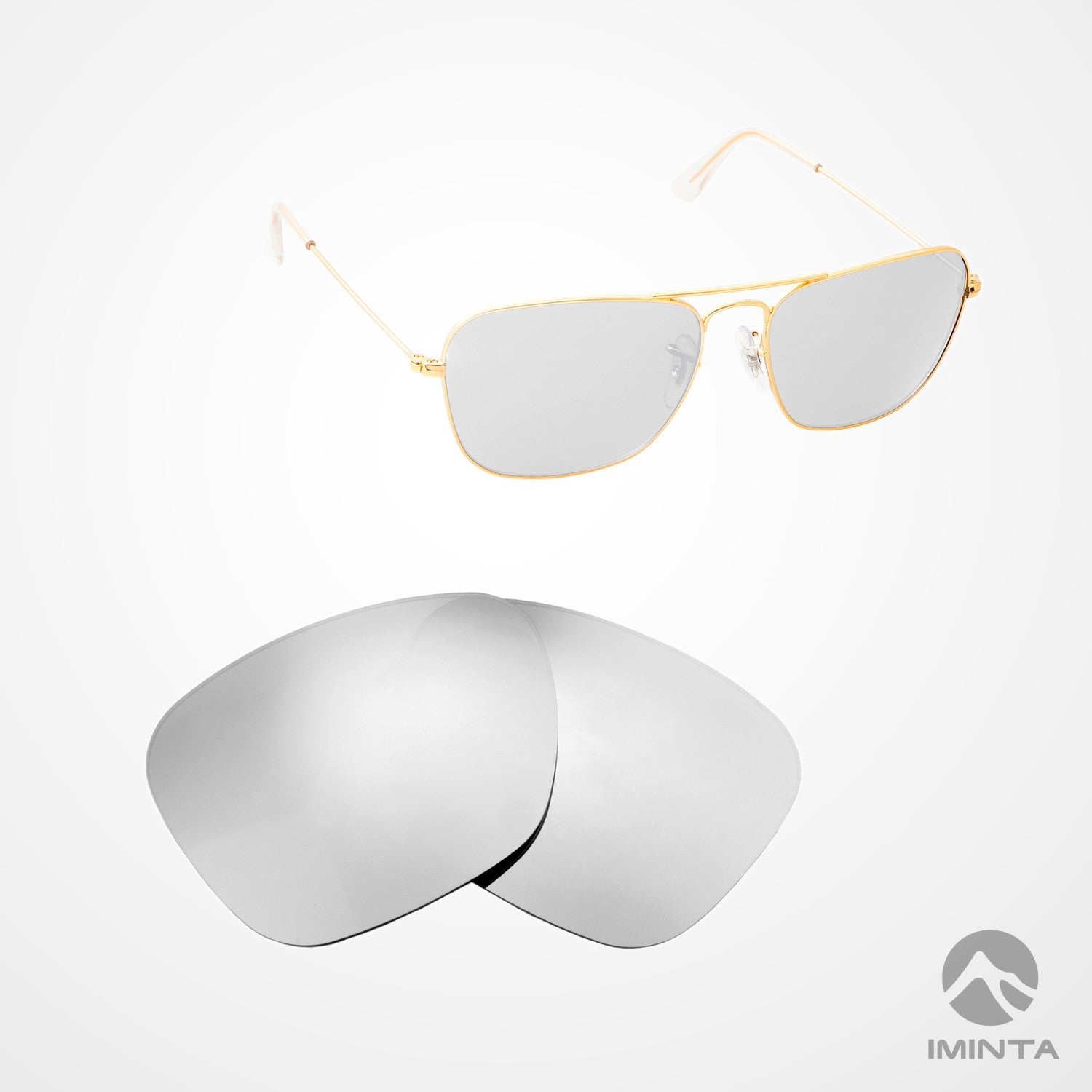 IMINTA Ray-Ban RB3136 Caravan Titanium ##titanium