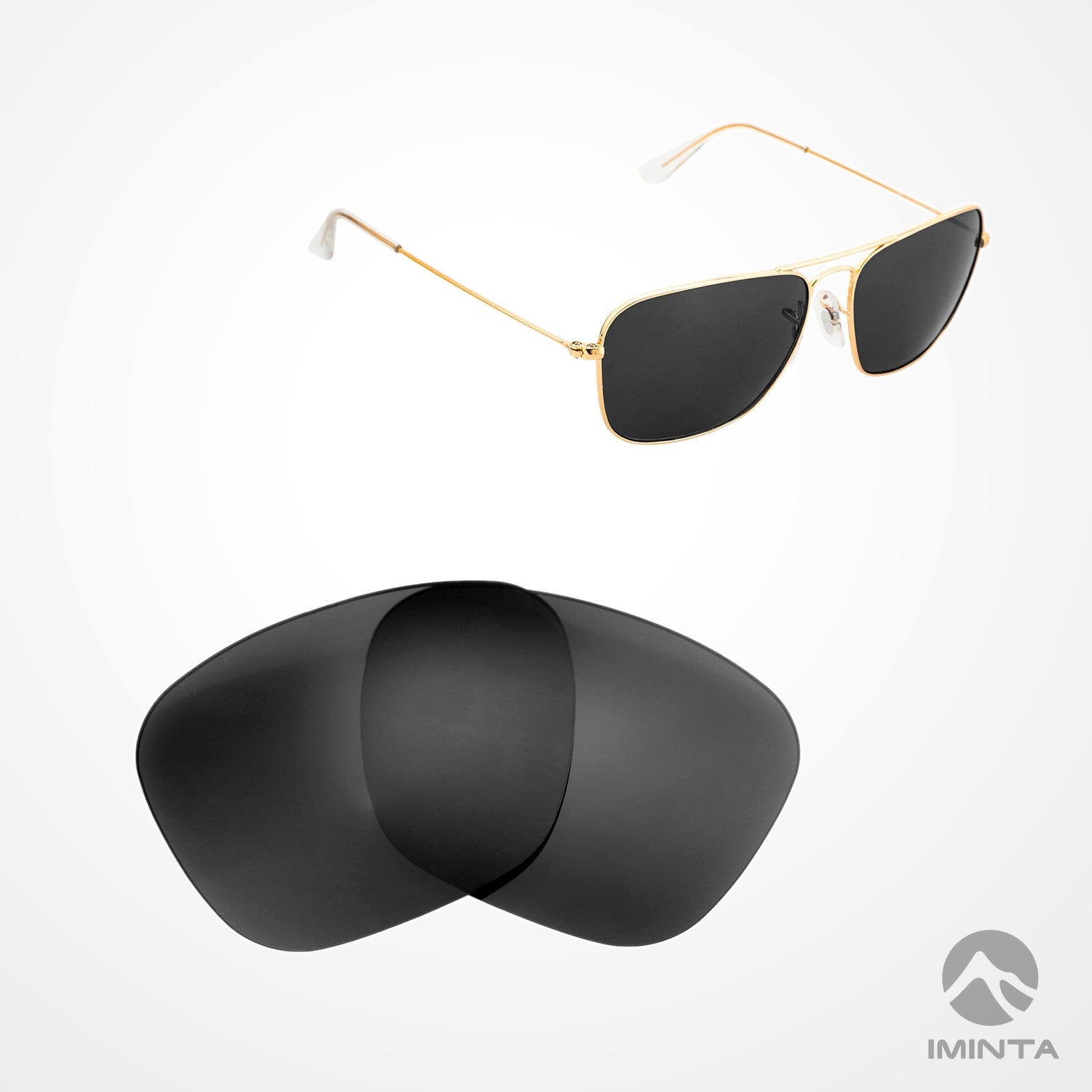 IMINTA Ray-Ban RB3136 Caravan Black ##black