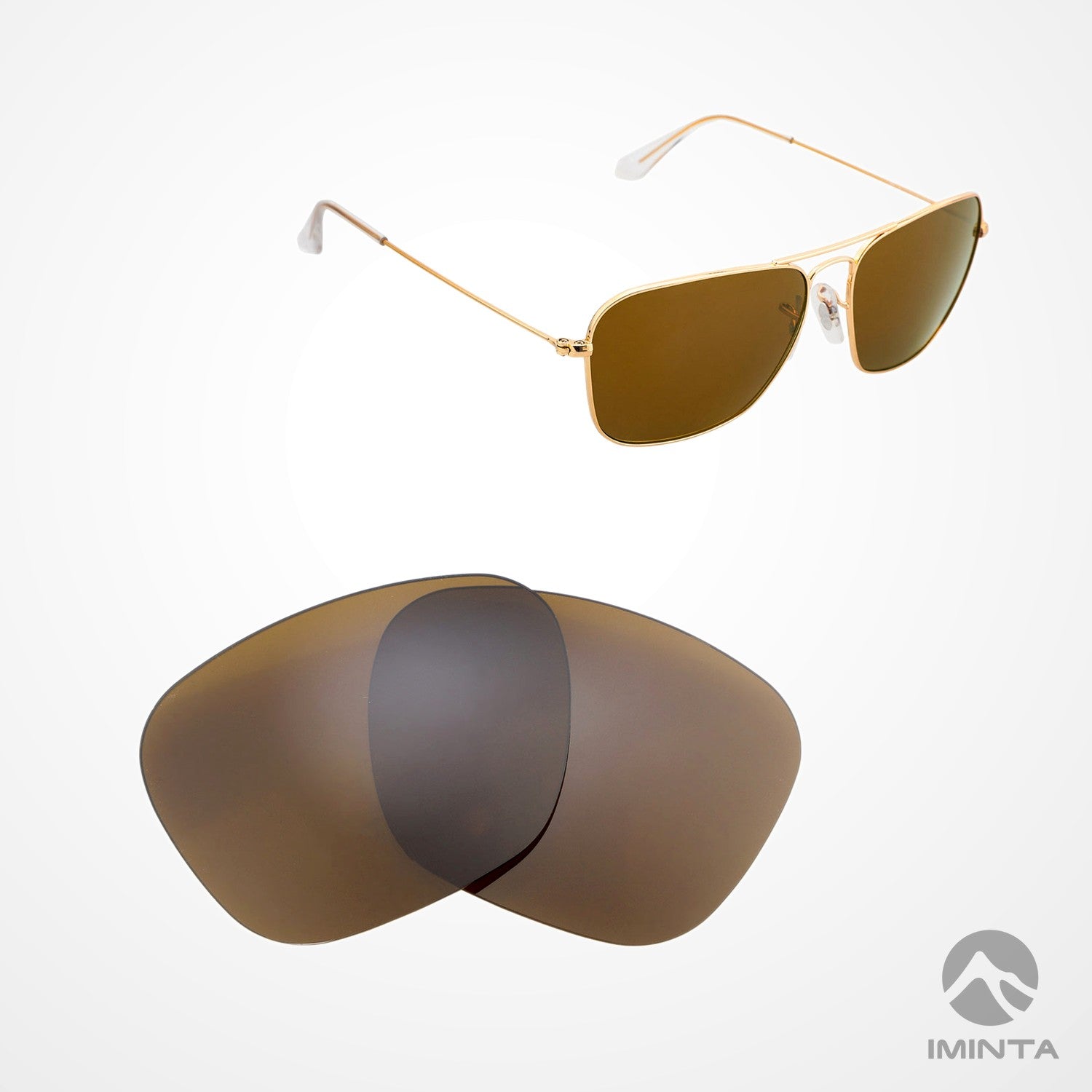 IMINTA Ray-Ban RB3136 Caravan Brown ##brown