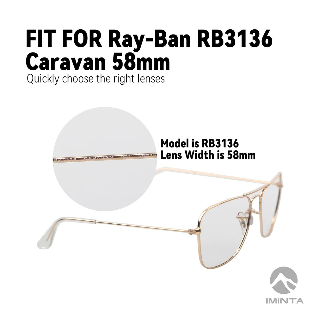 IMINTA Ray-Ban RB3136 Caravan ##shared