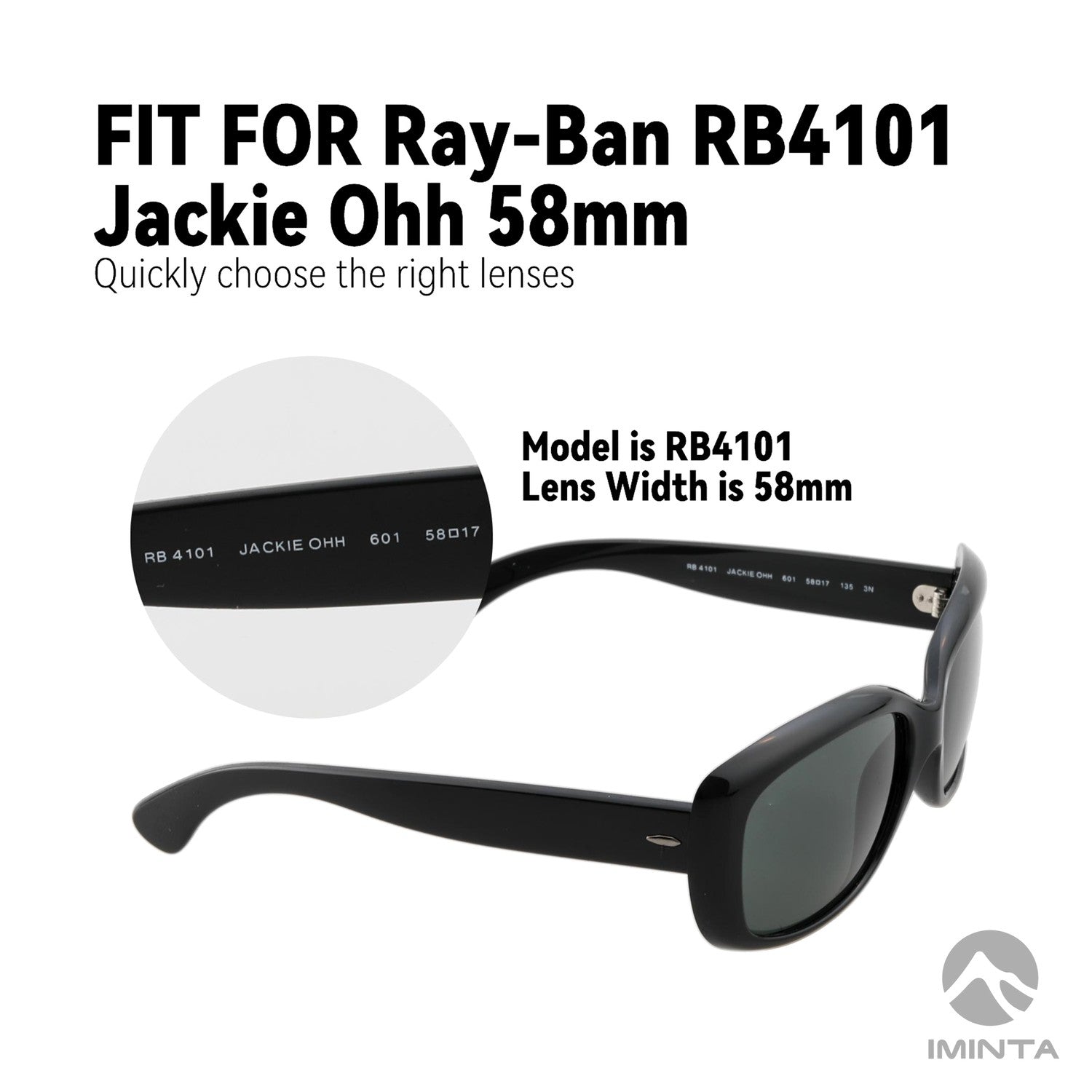 IMINTA Ray-Ban RB4101 Jackie Ohh ##shared