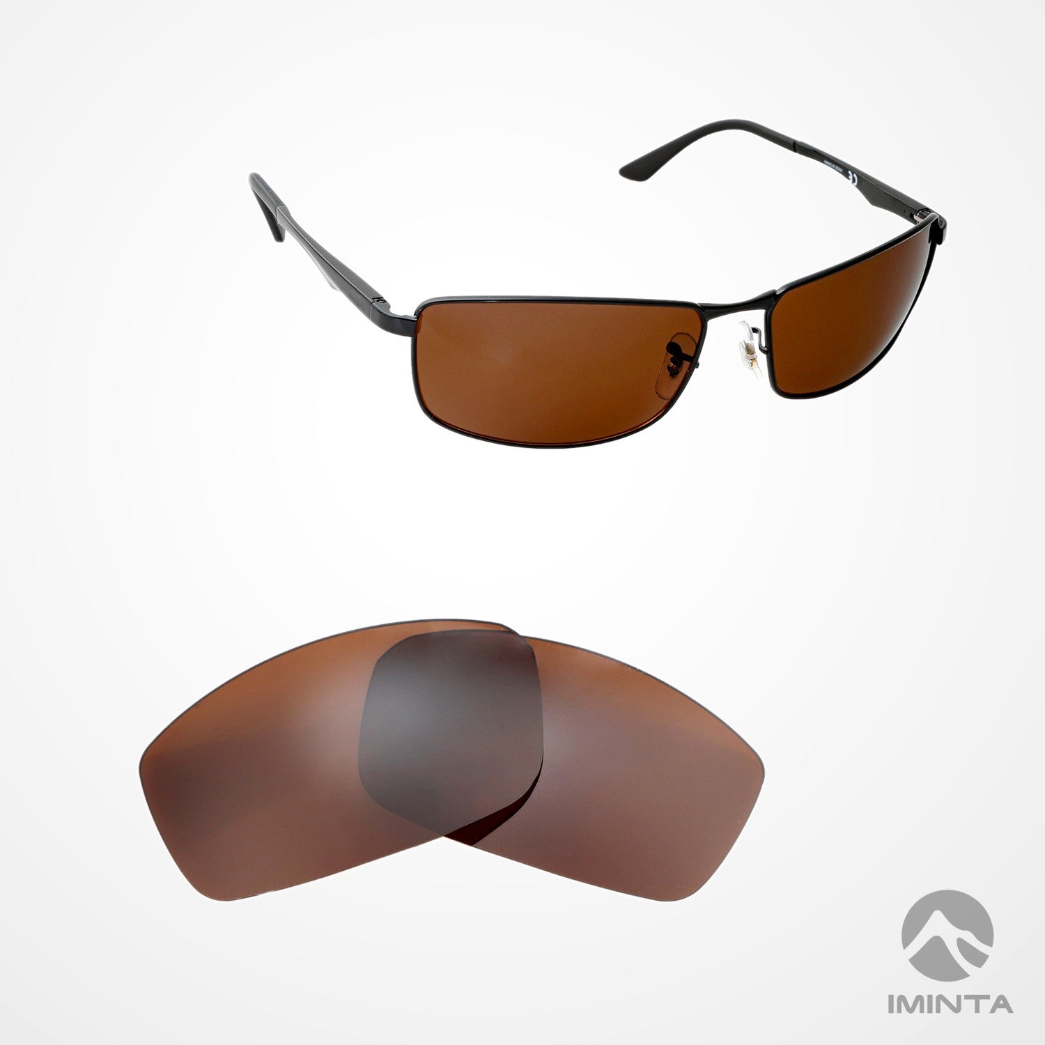 IMINTA Ray-Ban RB3498 Brown ##brown
