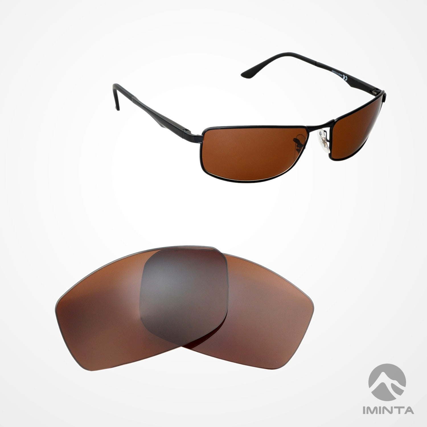IMINTA Ray-Ban RB3498 Brown ##brown