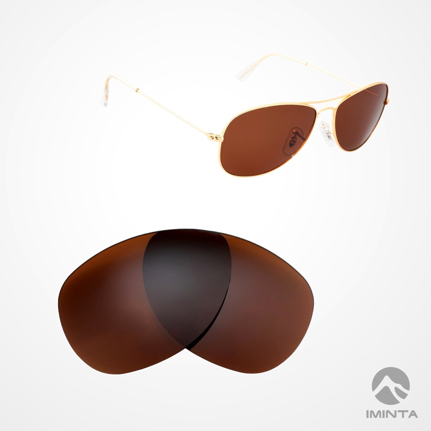 IMINTA Ray-Ban RB3362 Cockpit Brown ##brown