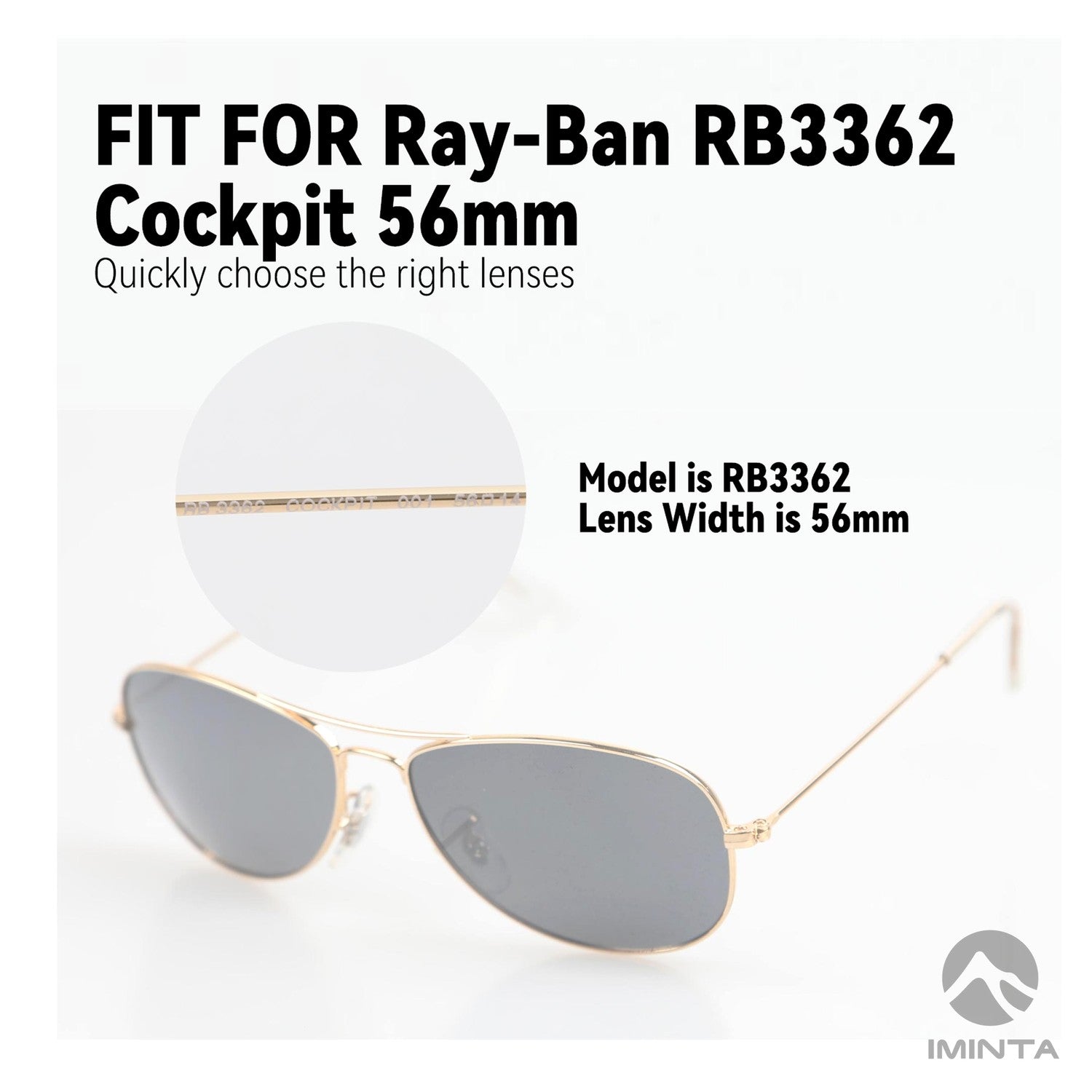 IMINTA Ray-Ban RB3362 Cockpit ##shared